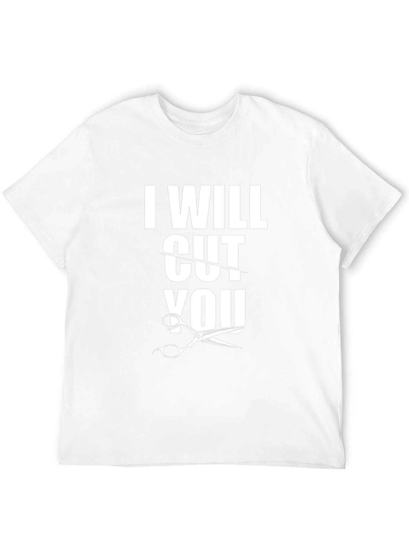 I Will Cut You T-Shirt Barber Graphic Tee