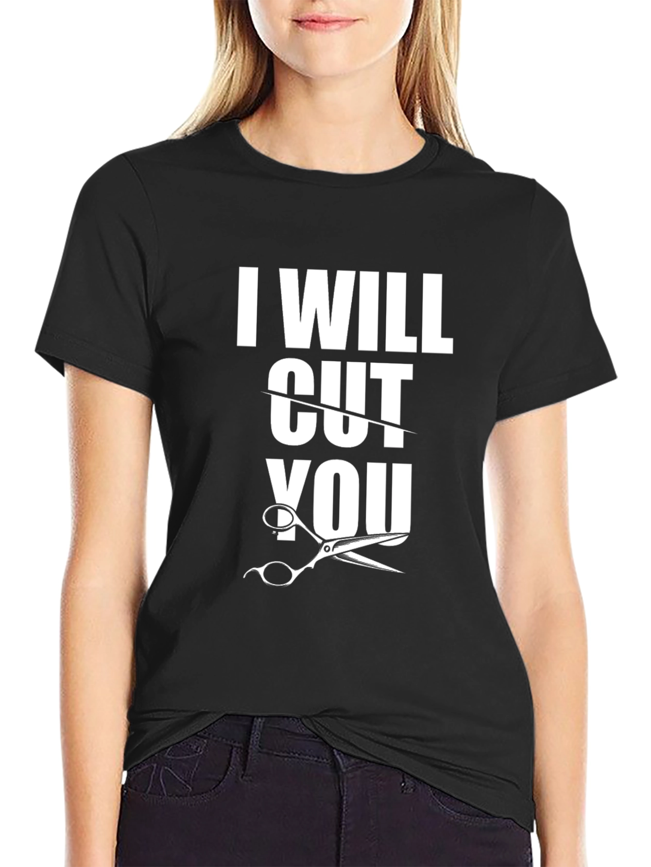 I Will Cut You T-Shirt Barber Graphic Tee