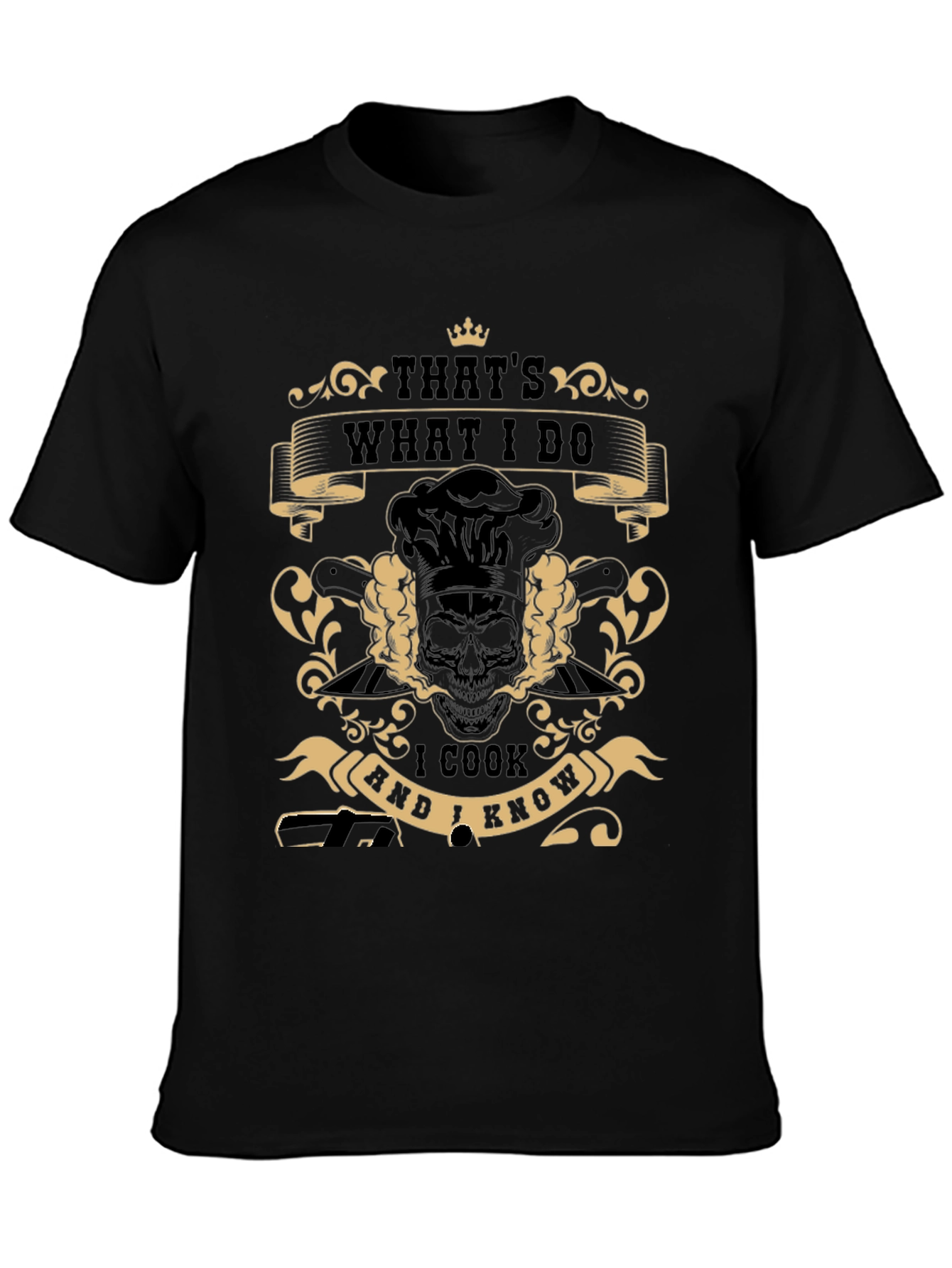 Chef Skull Graphic Tee - Thats What I Do