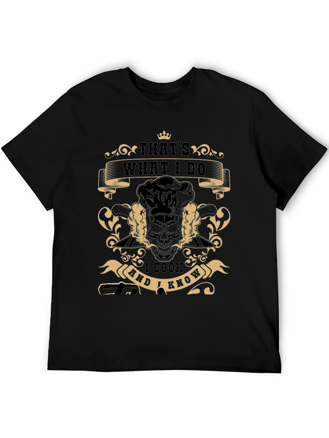 Chef Skull Graphic Tee - Thats What I Do
