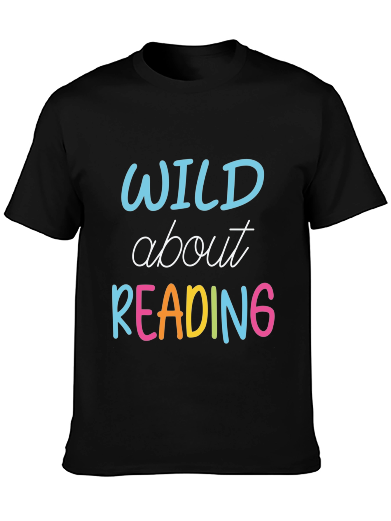 Wild About Reading T-Shirt - Teacher Reader Tee