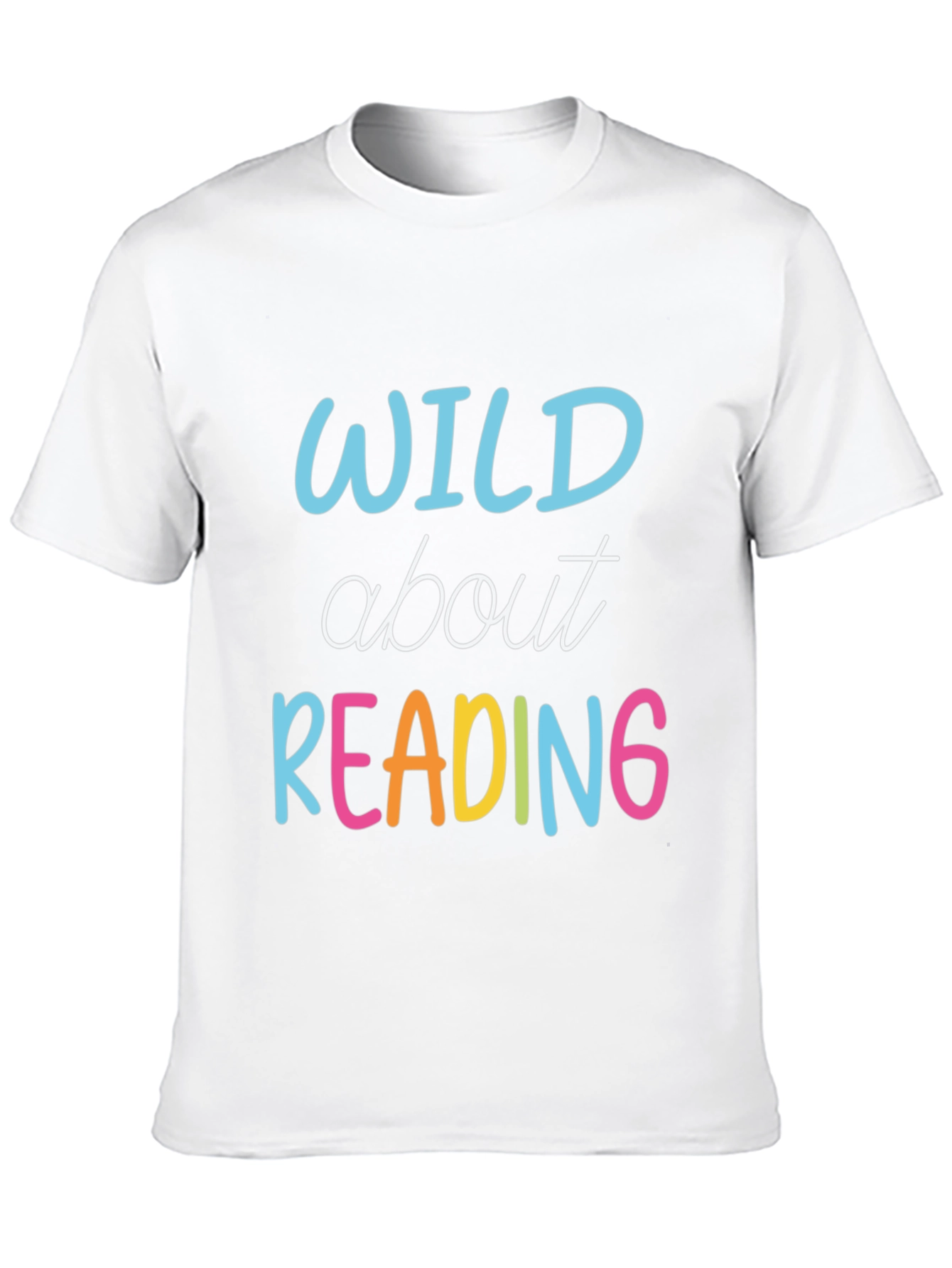 Wild About Reading T-Shirt - Teacher Reader Tee