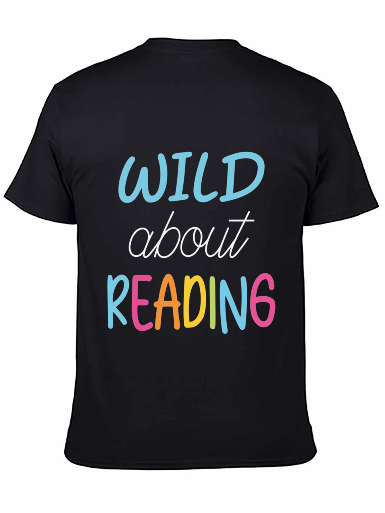 Wild About Reading T-Shirt - Teacher Reader Tee