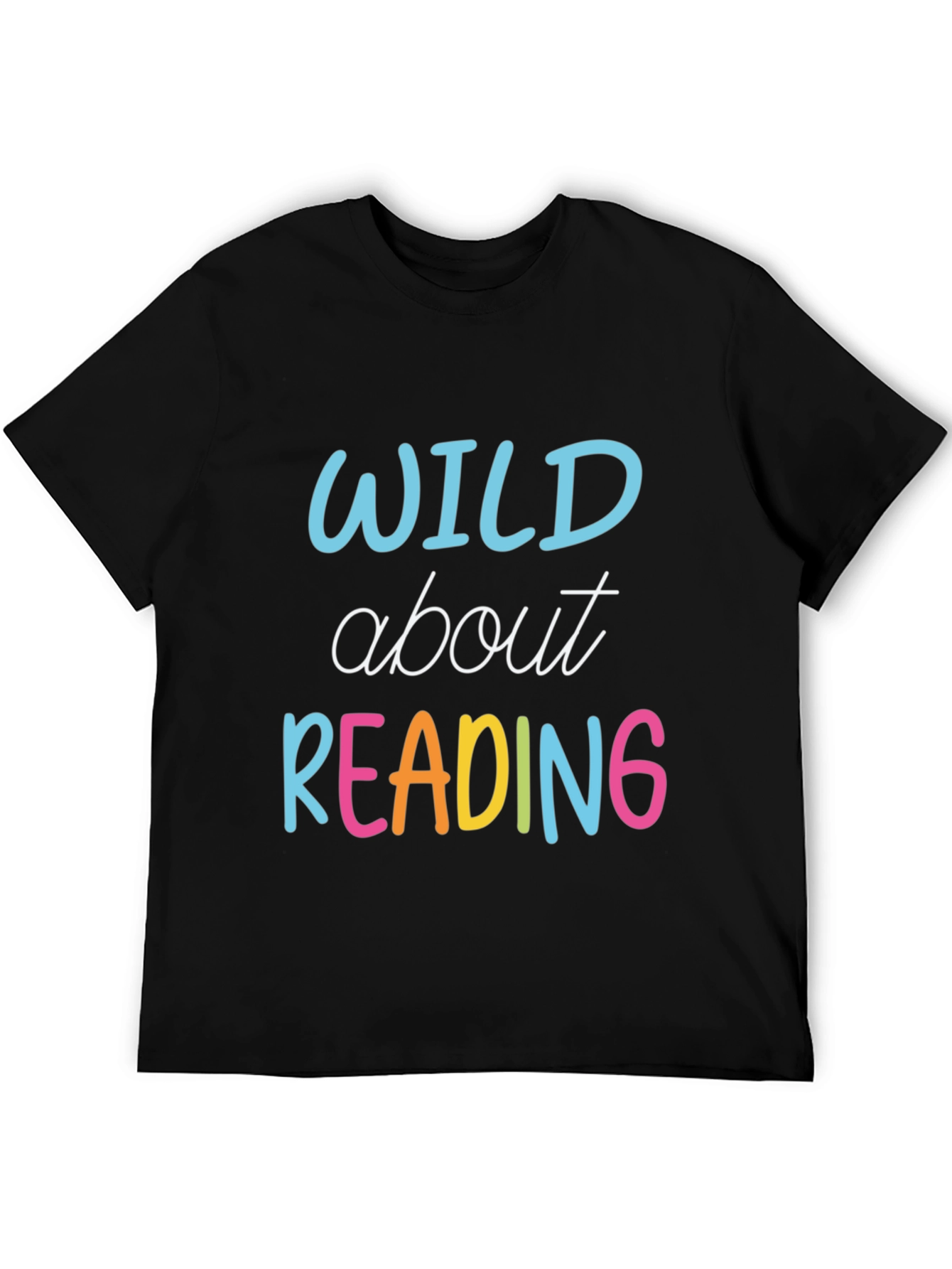 Wild About Reading T-Shirt - Teacher Reader Tee