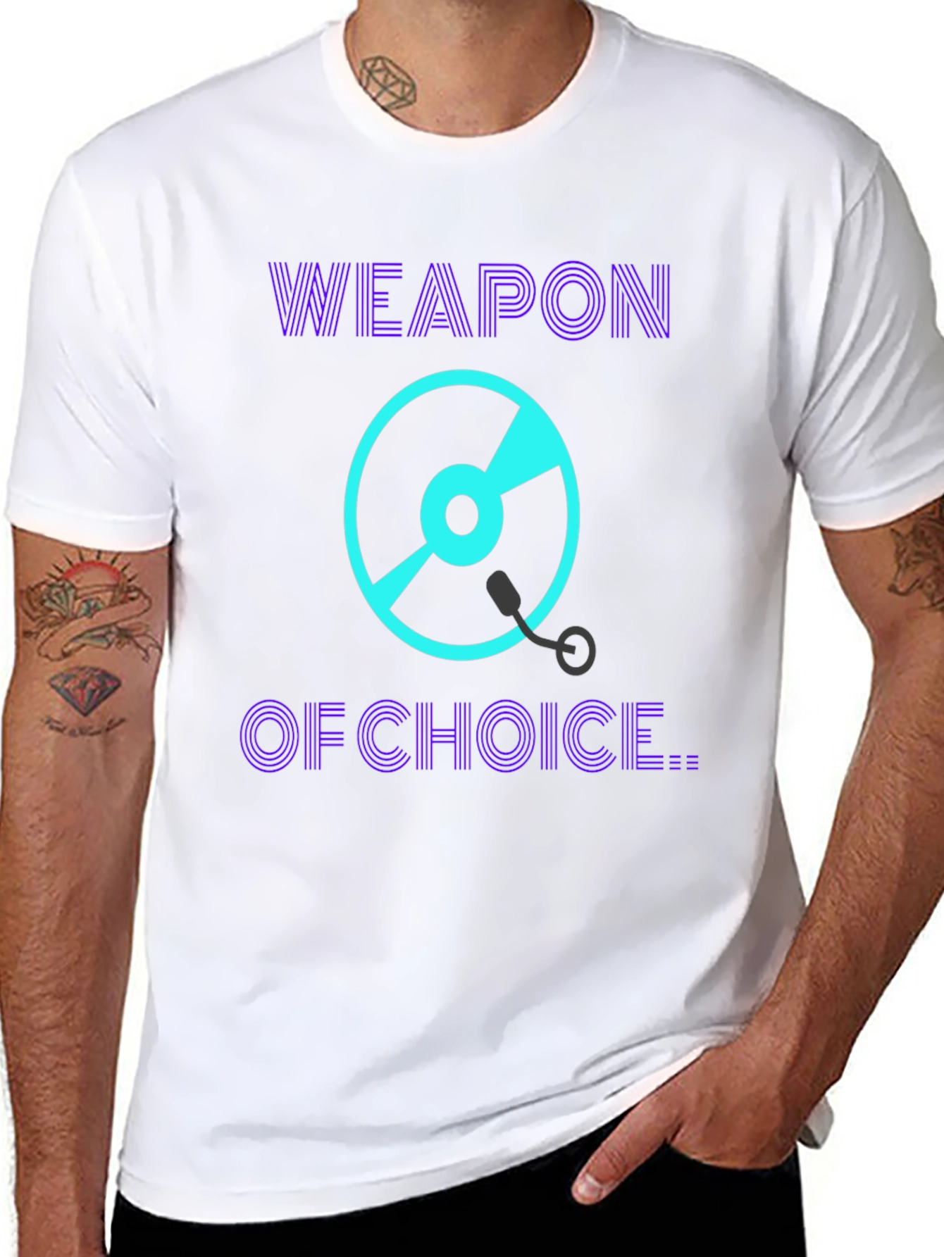 Weapon of Choice DJ T-Shirt