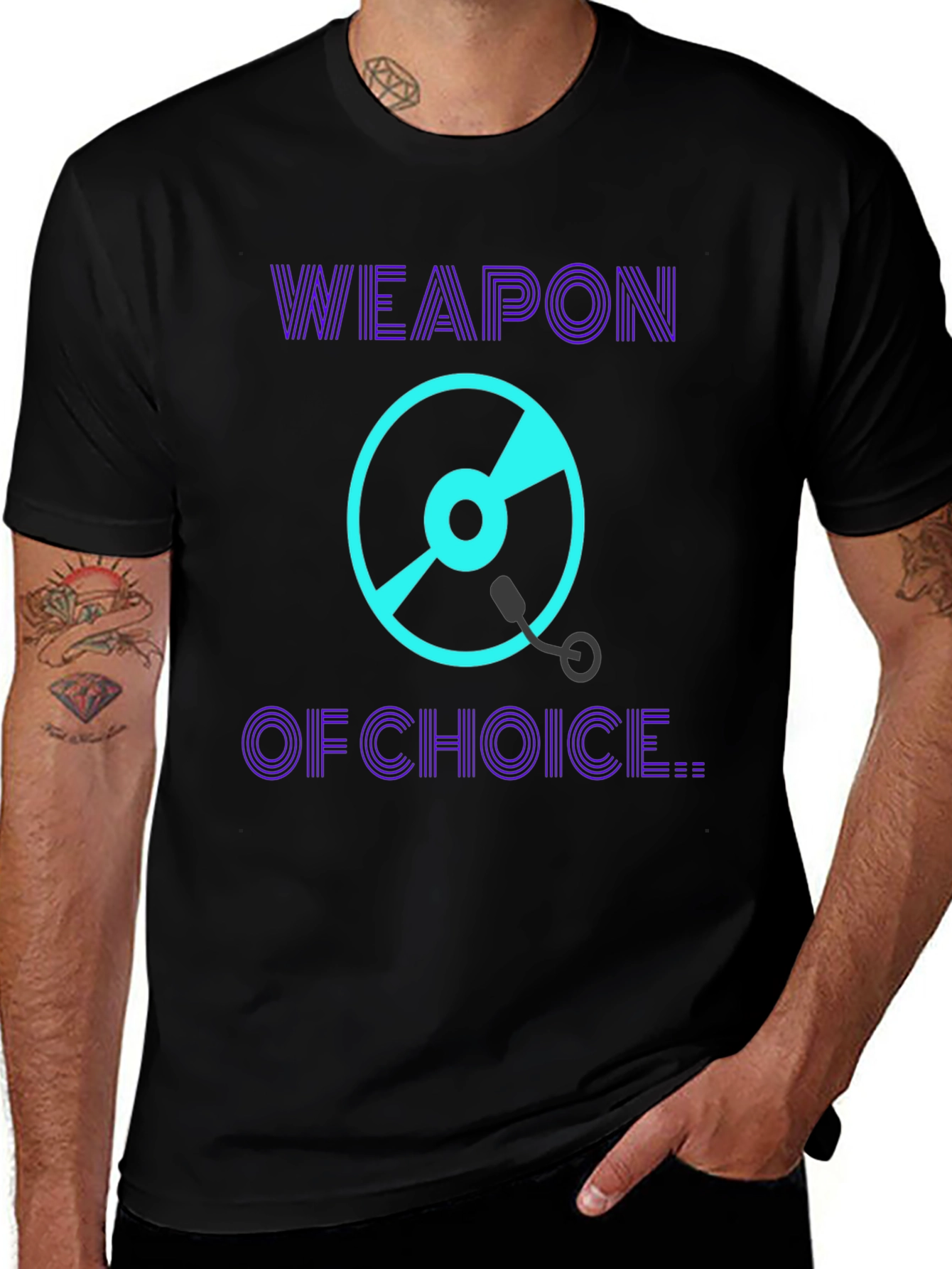Weapon of Choice DJ T-Shirt
