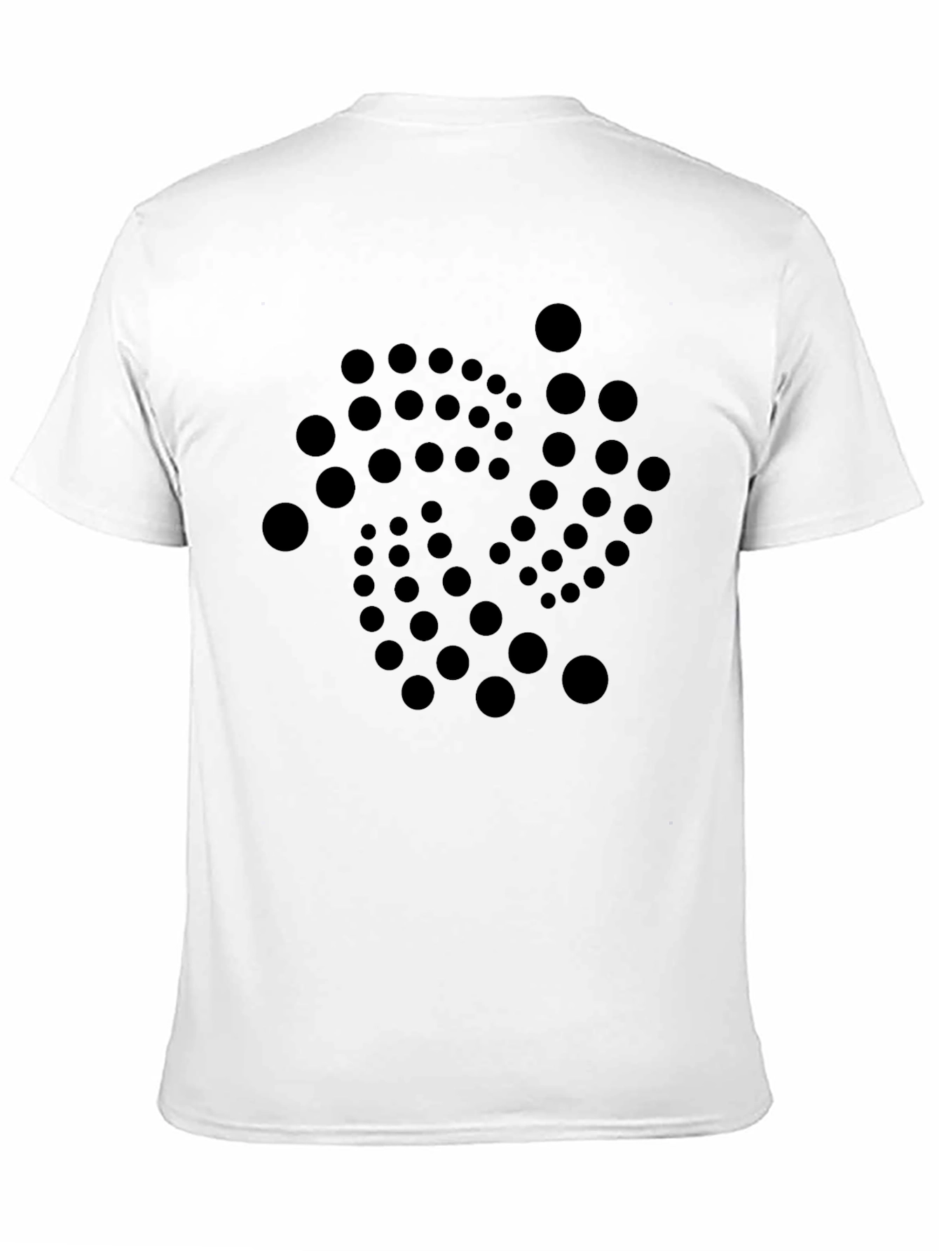 IOTA Crypto Graphic T-Shirt - Stylish Black Tee