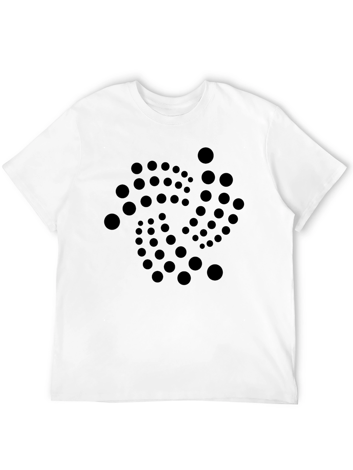 IOTA Crypto Graphic T-Shirt - Stylish Black Tee