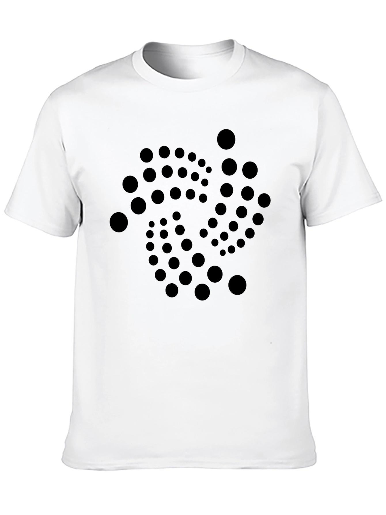 IOTA Crypto Graphic T-Shirt - Stylish Black Tee