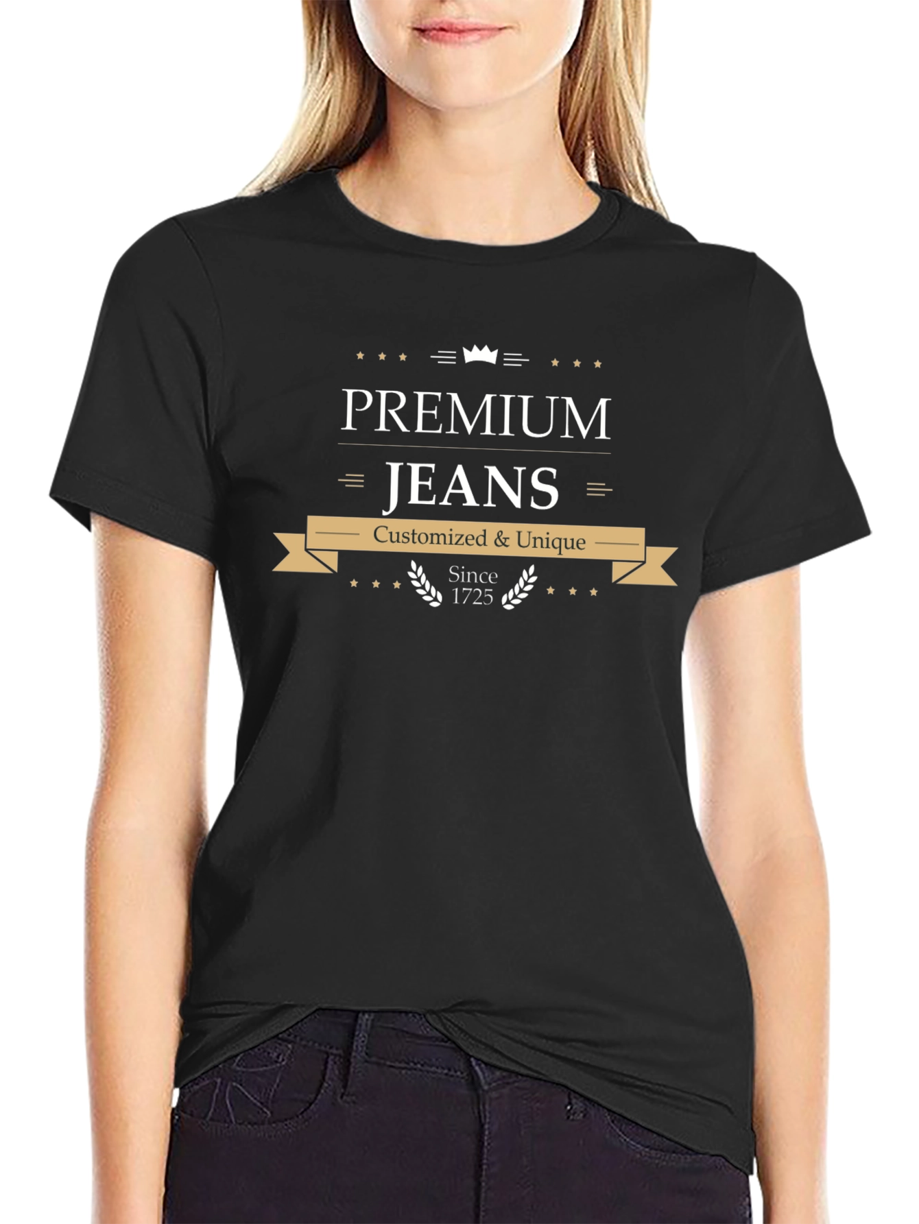 Premium Jeans T-Shirt - Customized & Unique