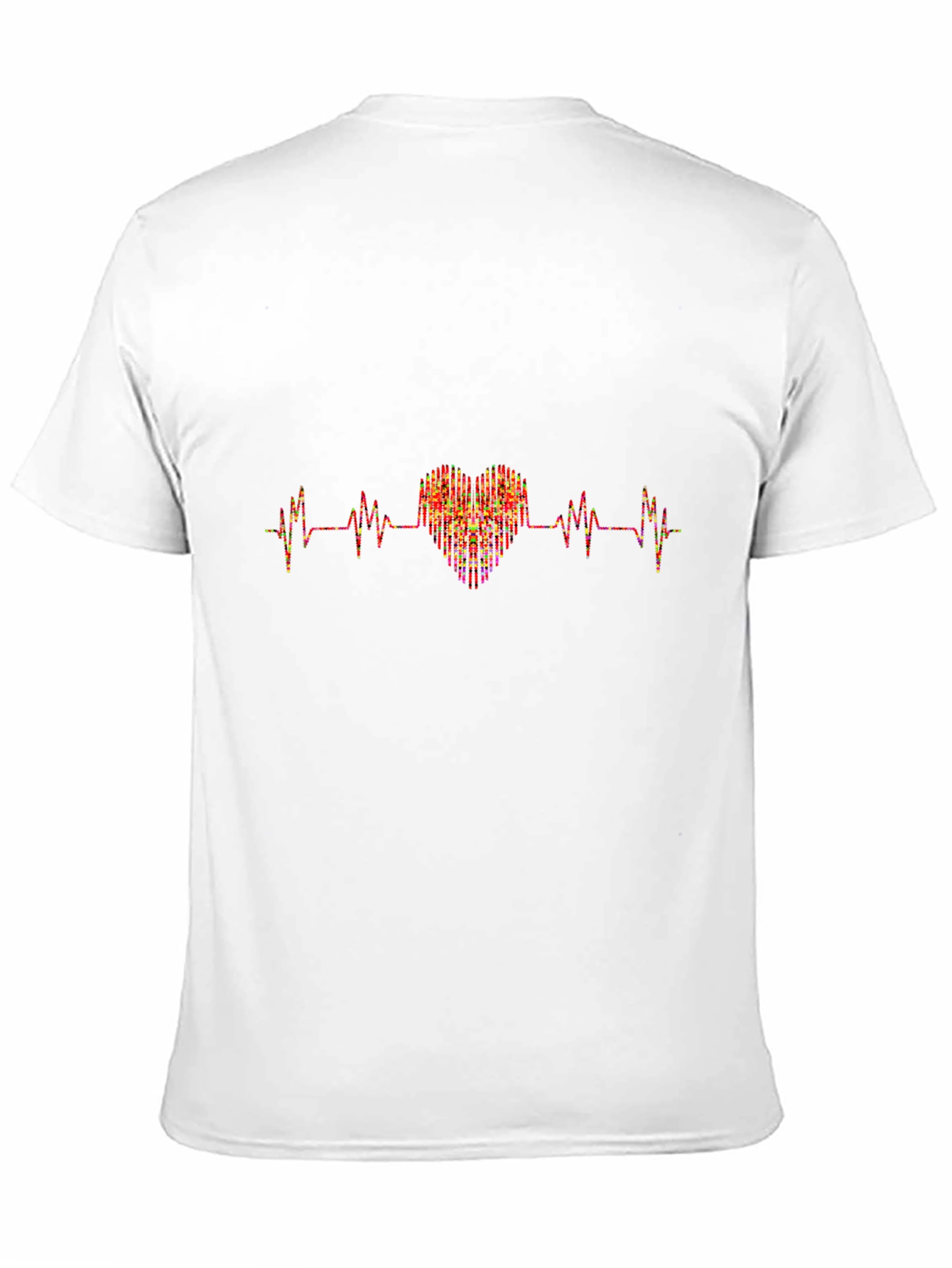 Heartbeat Heart T-Shirt - Stylish Graphic Tee