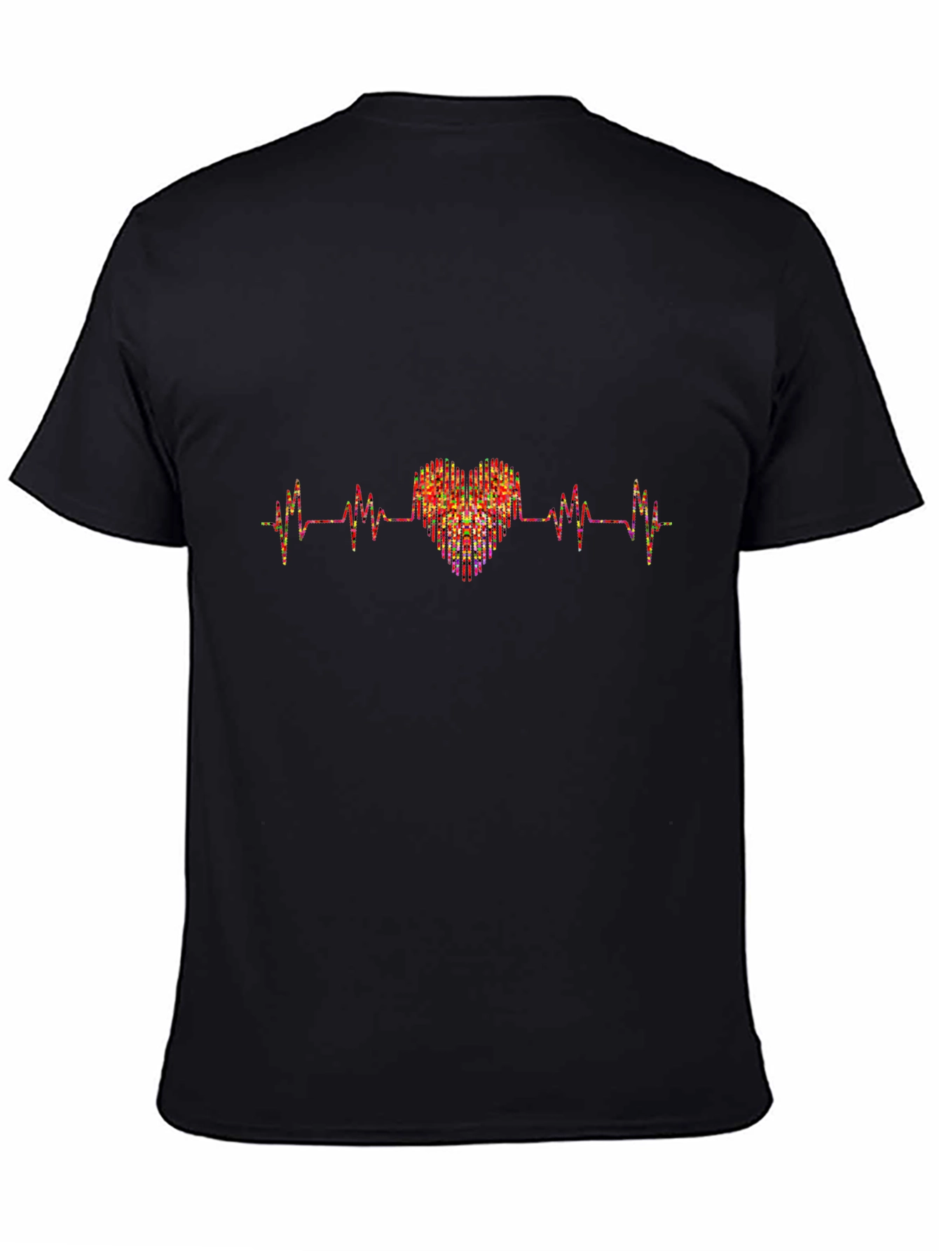 Heartbeat Heart T-Shirt - Stylish Graphic Tee