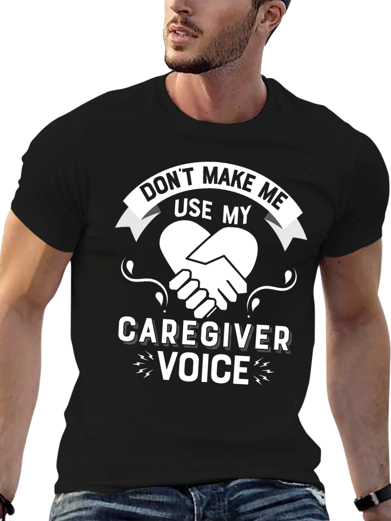 Caregiver Voice T-Shirt - Funny Caregiver Gift
