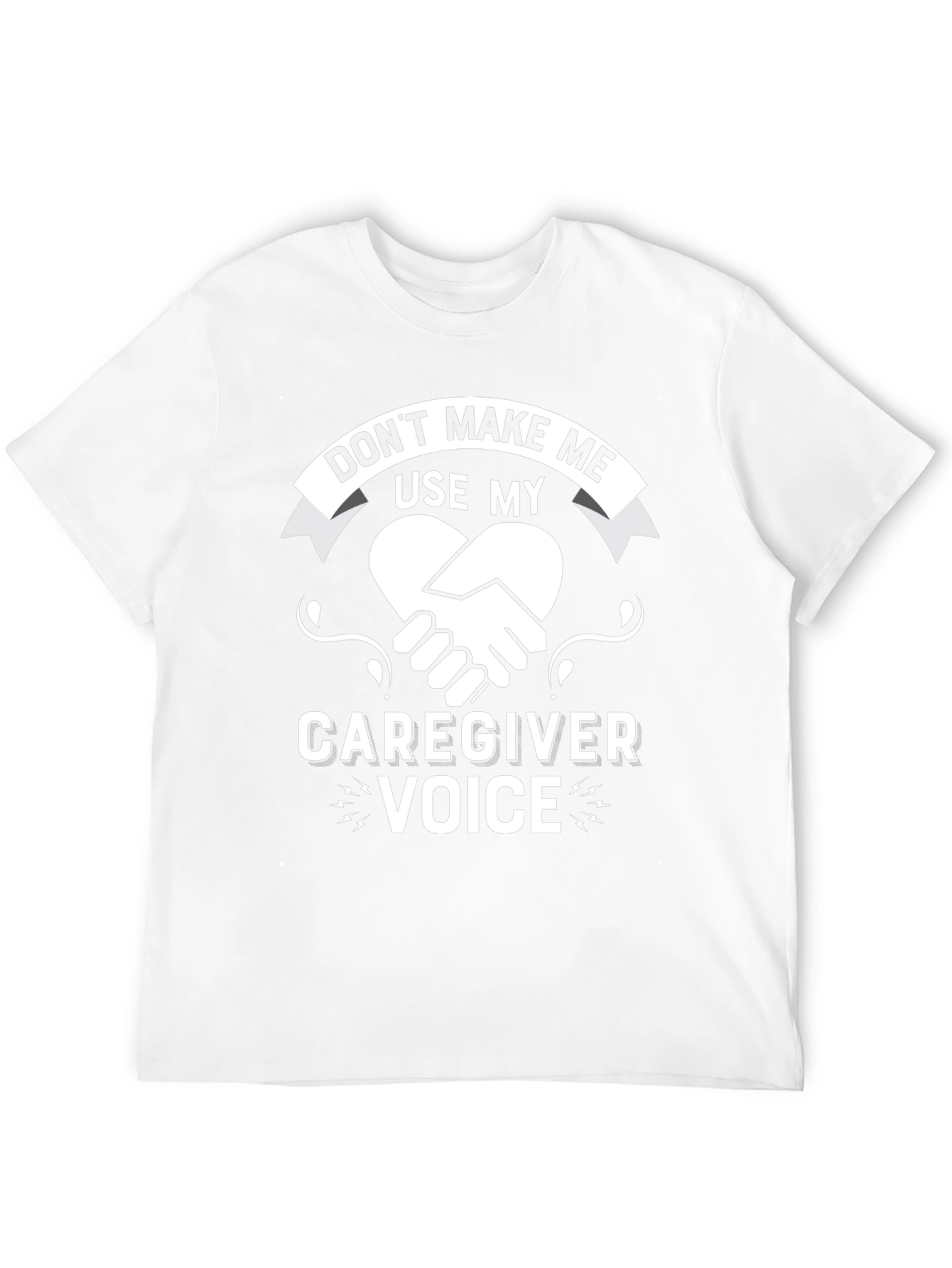 Caregiver Voice T-Shirt - Funny Caregiver Gift