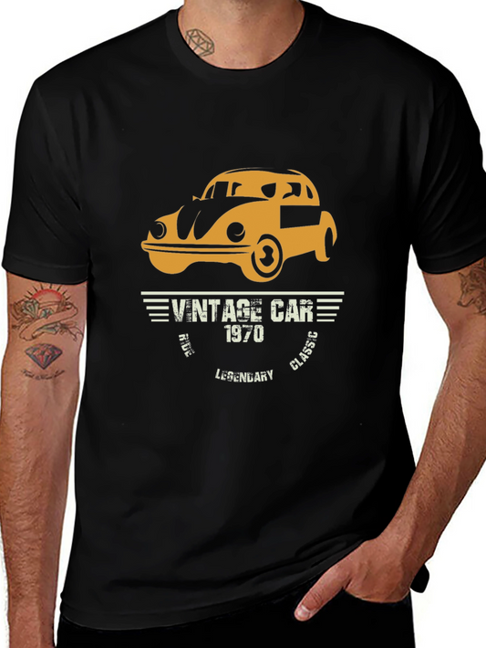 Vintage Car 1970 Graphic Tee