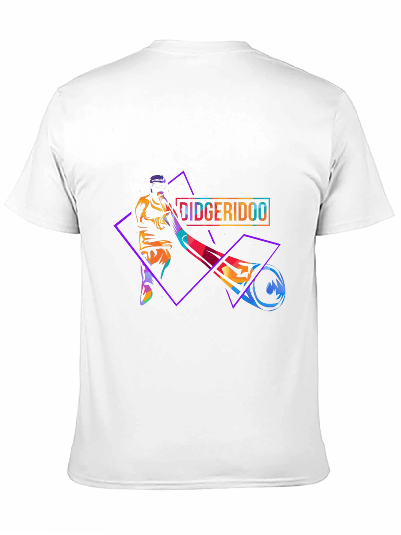Didgeridoo Player Graphic Tee - Unique Musician T-Shirt