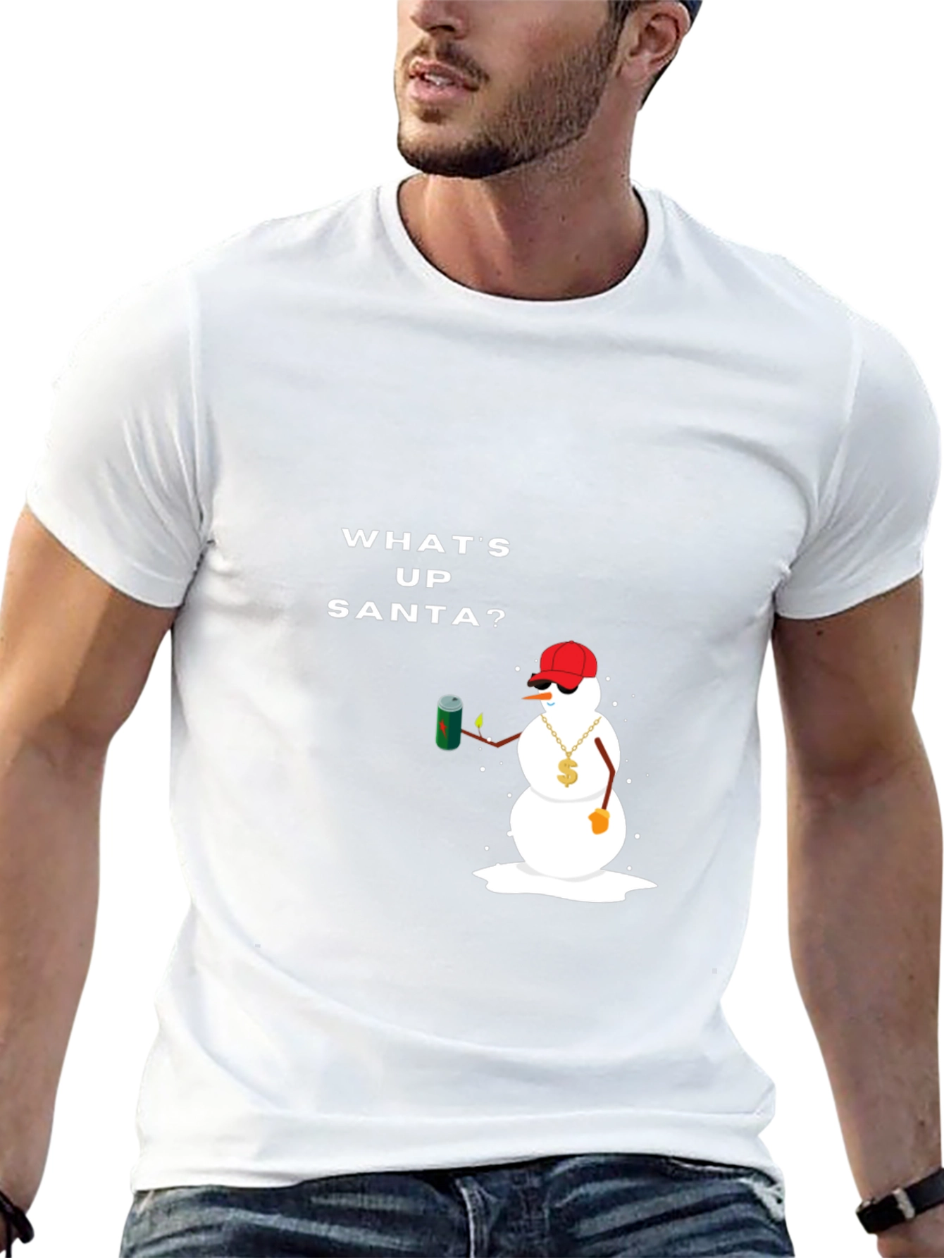 Whats Up Santa? Graphic T-Shirt