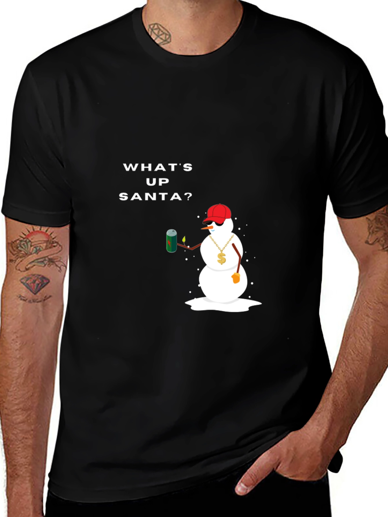 Whats Up Santa? Graphic T-Shirt