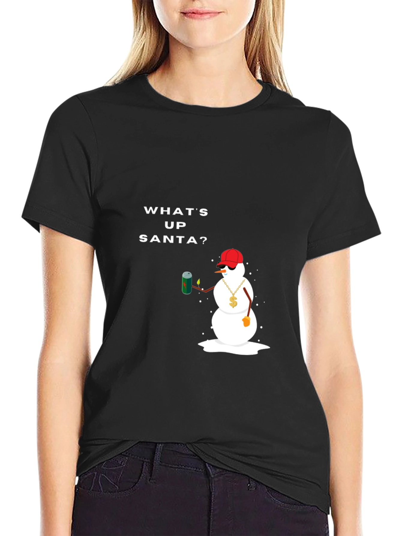 Whats Up Santa? Graphic T-Shirt