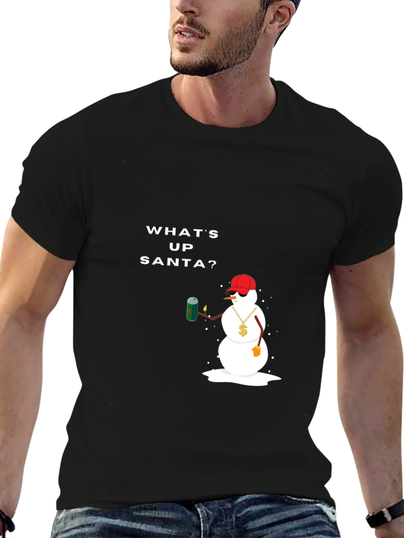 Whats Up Santa? Graphic T-Shirt