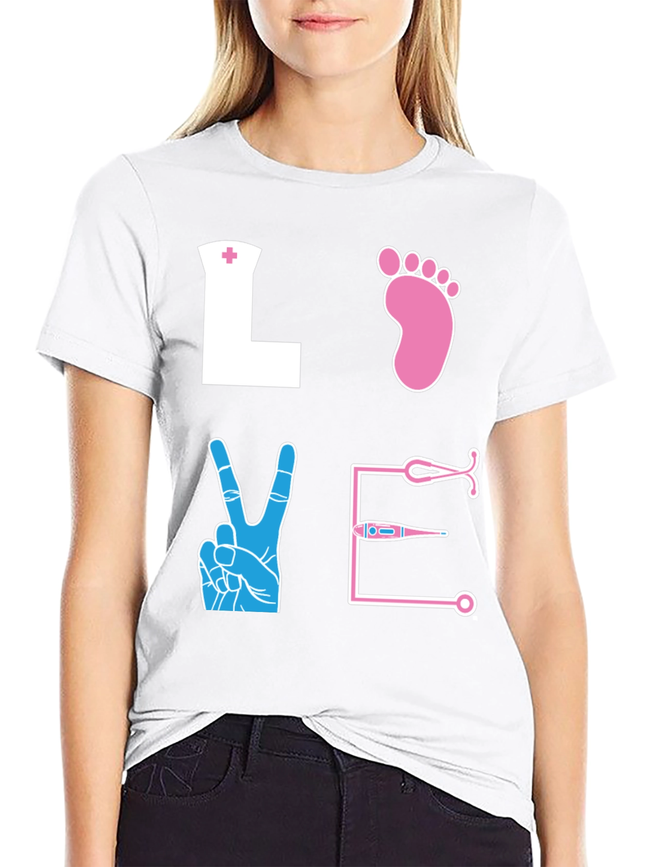 Love Nursing T-Shirt - Nurse Gift