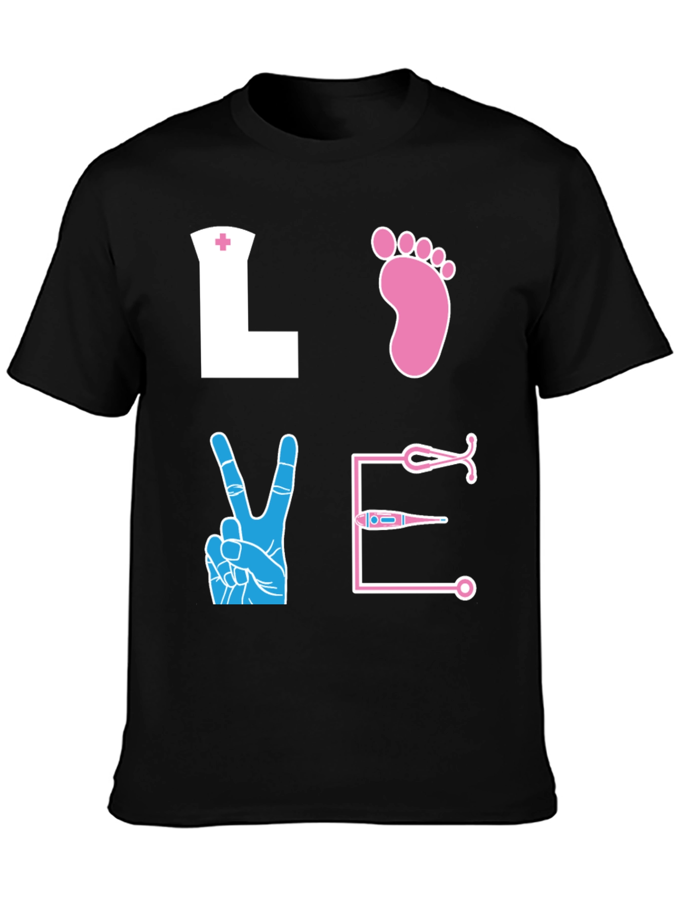 Love Nursing T-Shirt - Nurse Gift