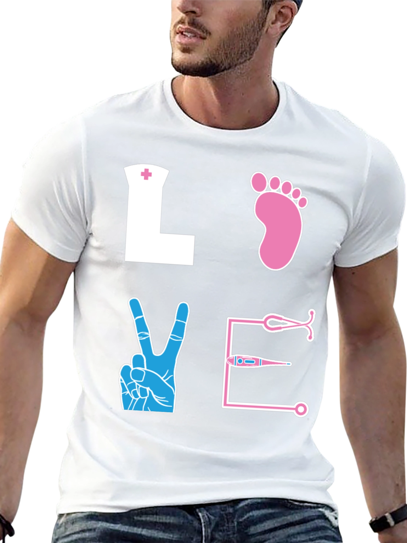 Love Nursing T-Shirt - Nurse Gift