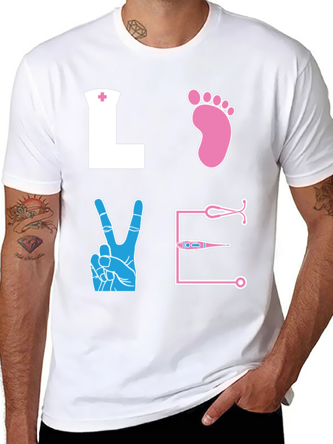 Love Nursing T-Shirt - Nurse Gift