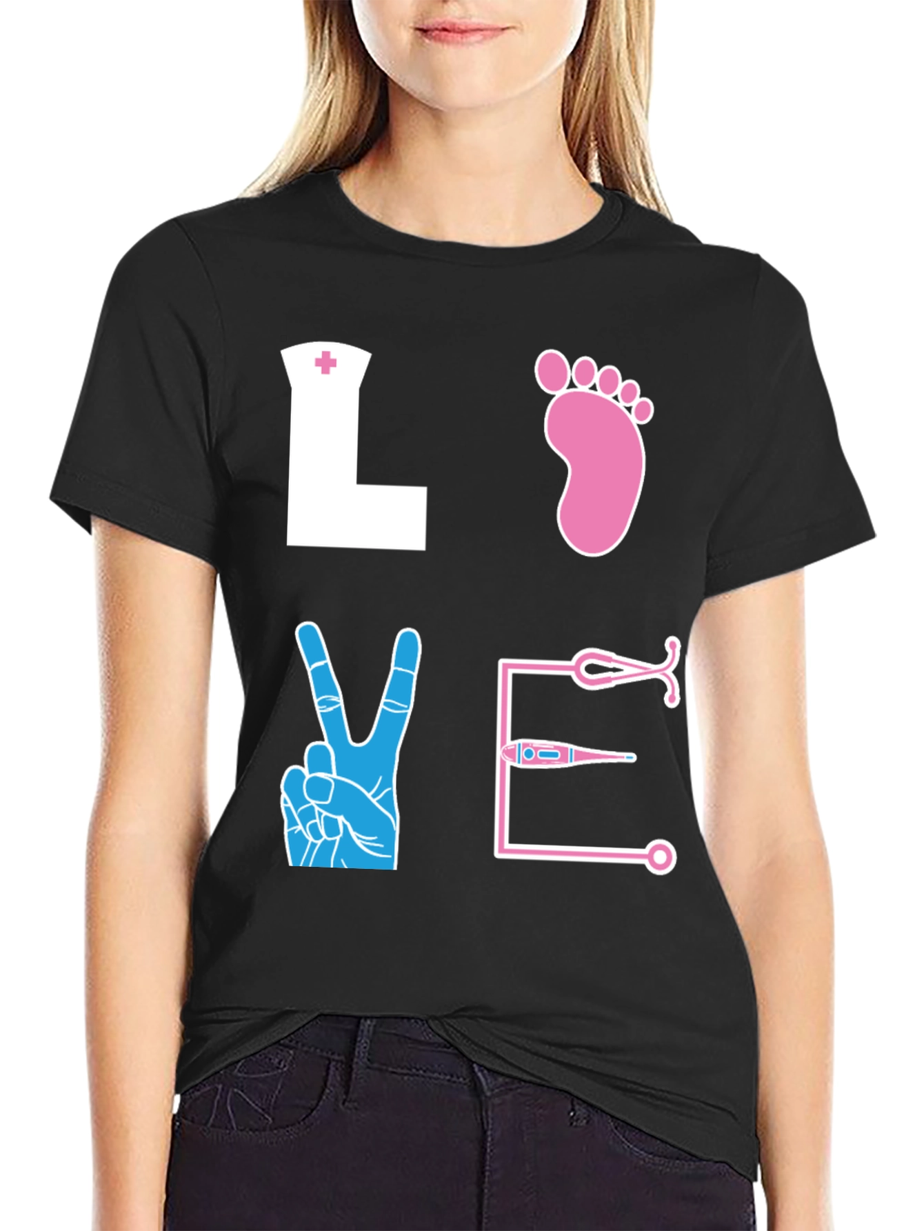 Love Nursing T-Shirt - Nurse Gift