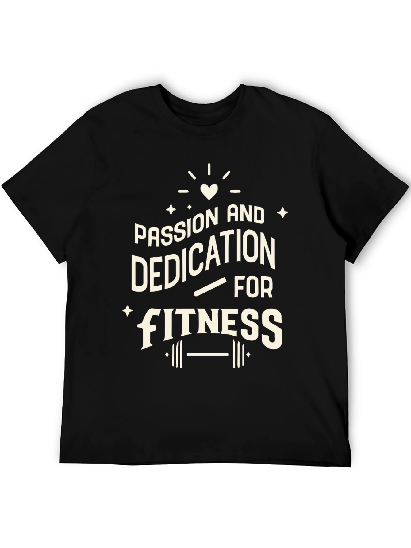 Passion & Dedication for Fitness Graphic Tee