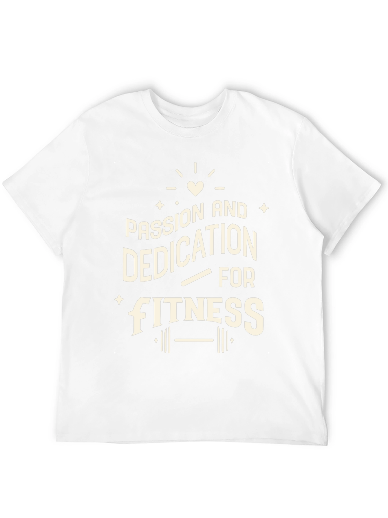 Passion & Dedication for Fitness Graphic Tee