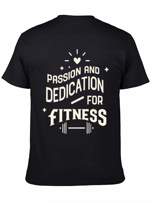 Passion & Dedication for Fitness Graphic Tee