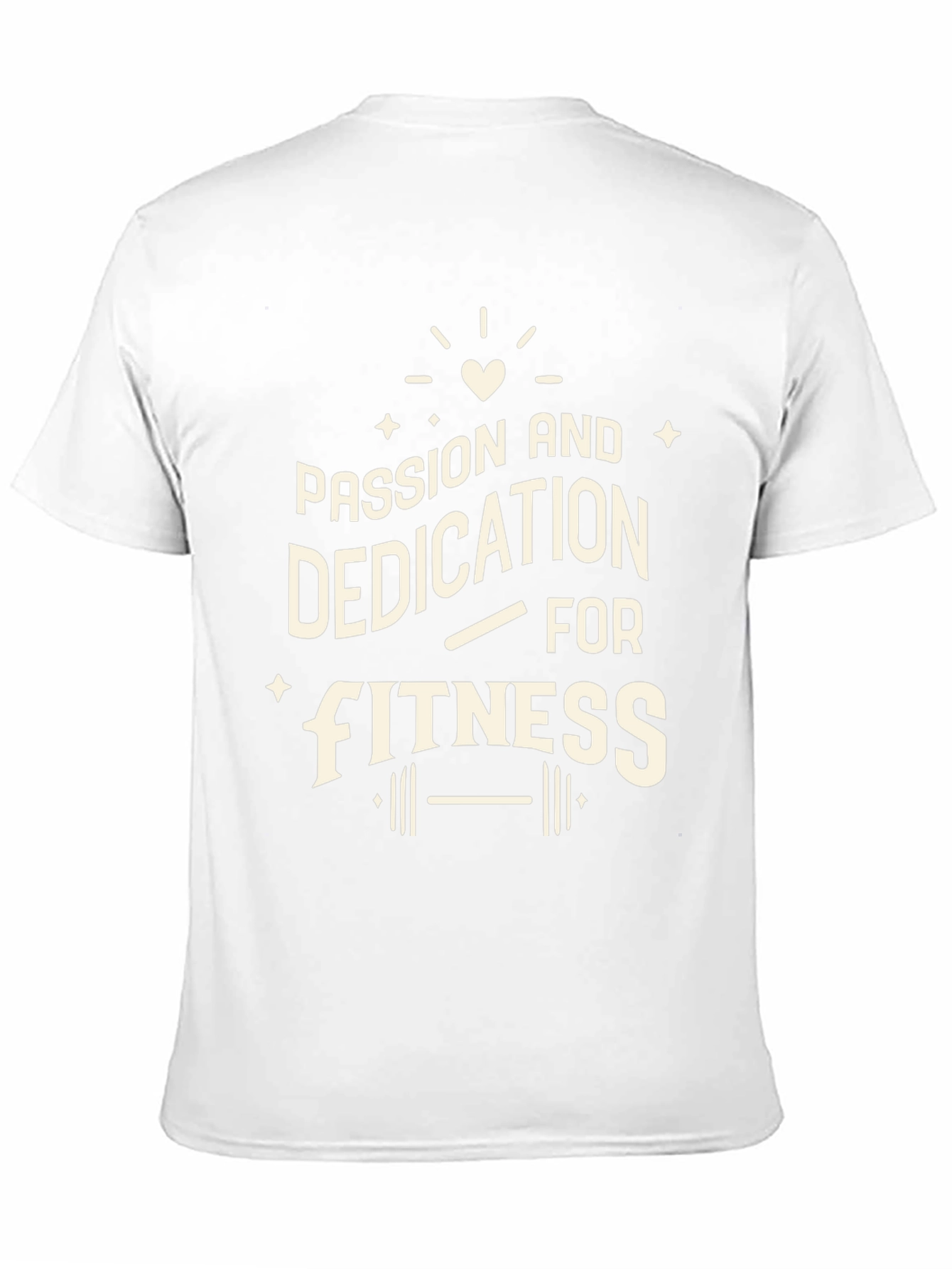 Passion & Dedication for Fitness Graphic Tee