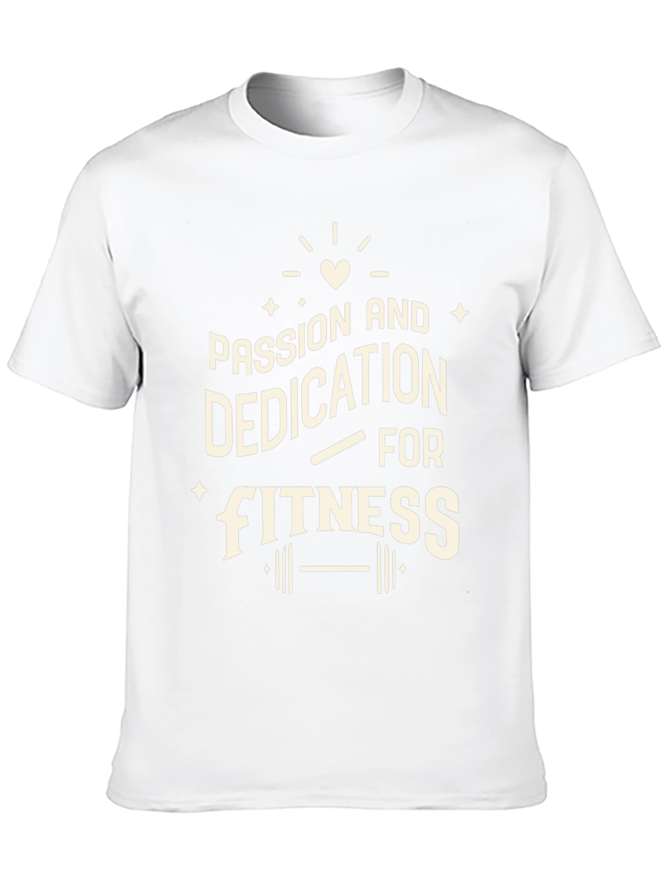 Passion & Dedication for Fitness Graphic Tee