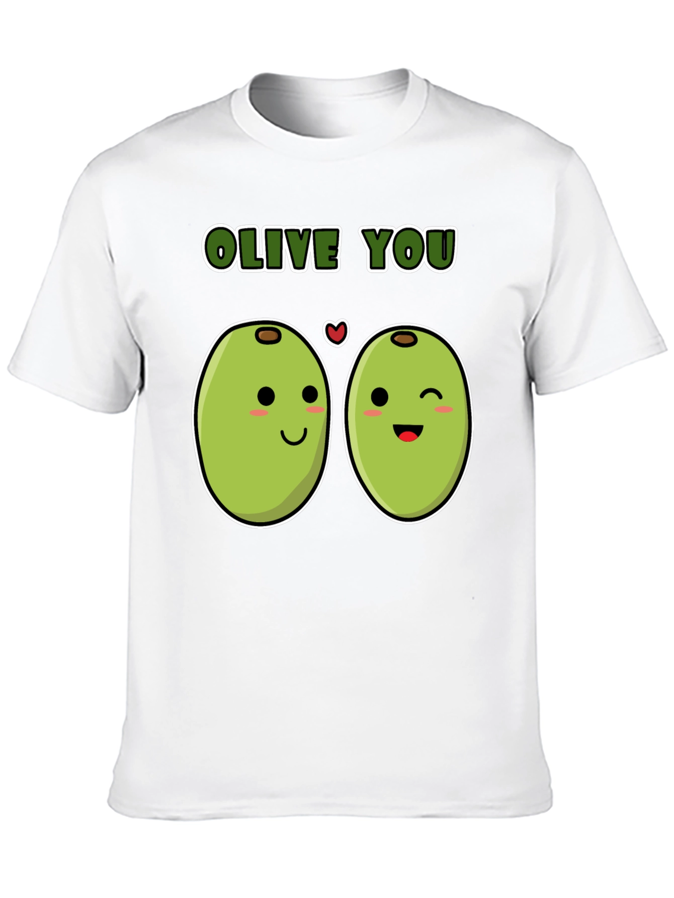 Olive You Funny Pun T-Shirt