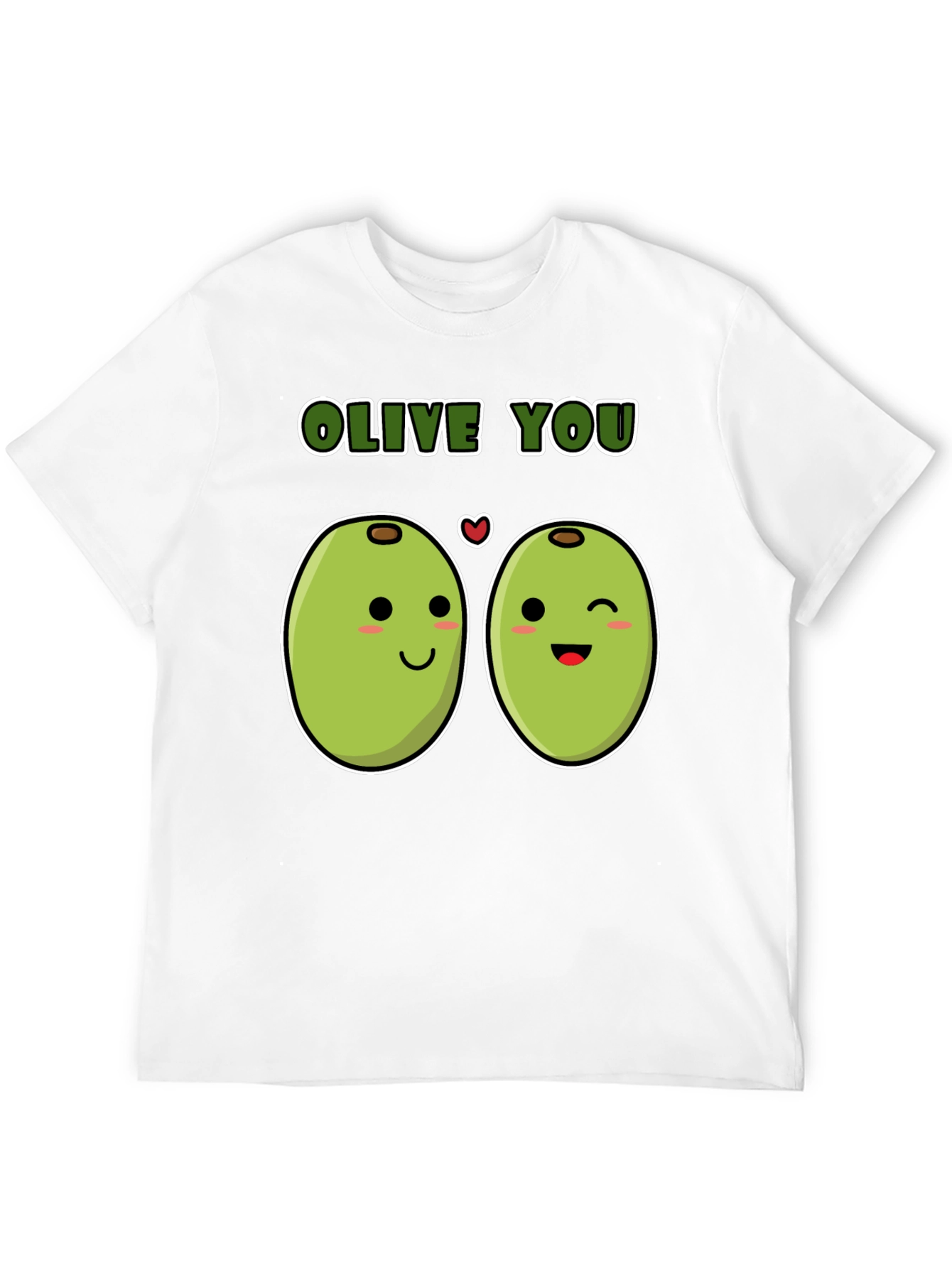 Olive You Funny Pun T-Shirt