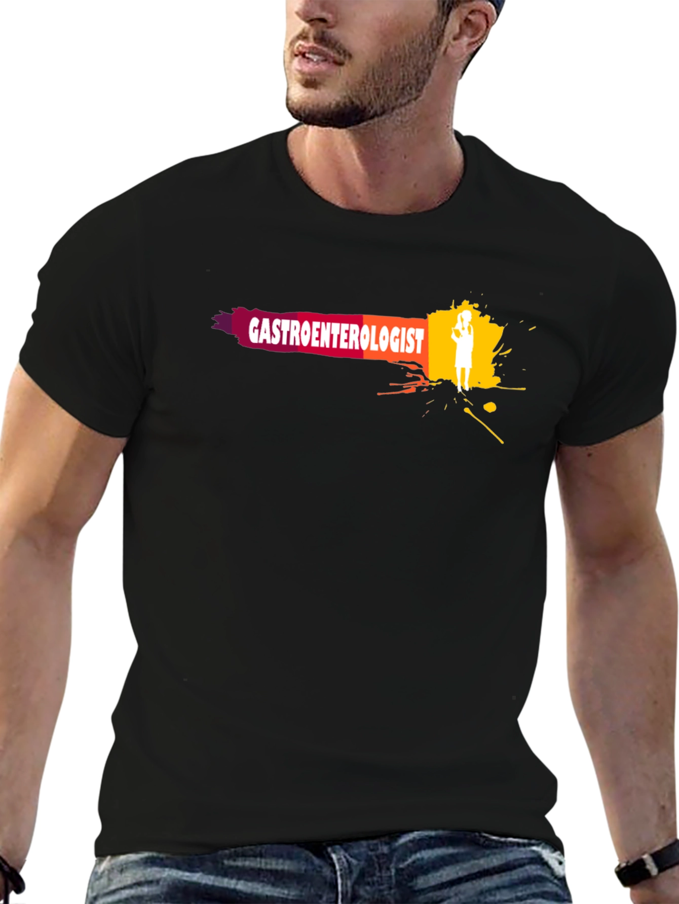 Gastroenterologist Graphic T-Shirt - Medical Professional Tee