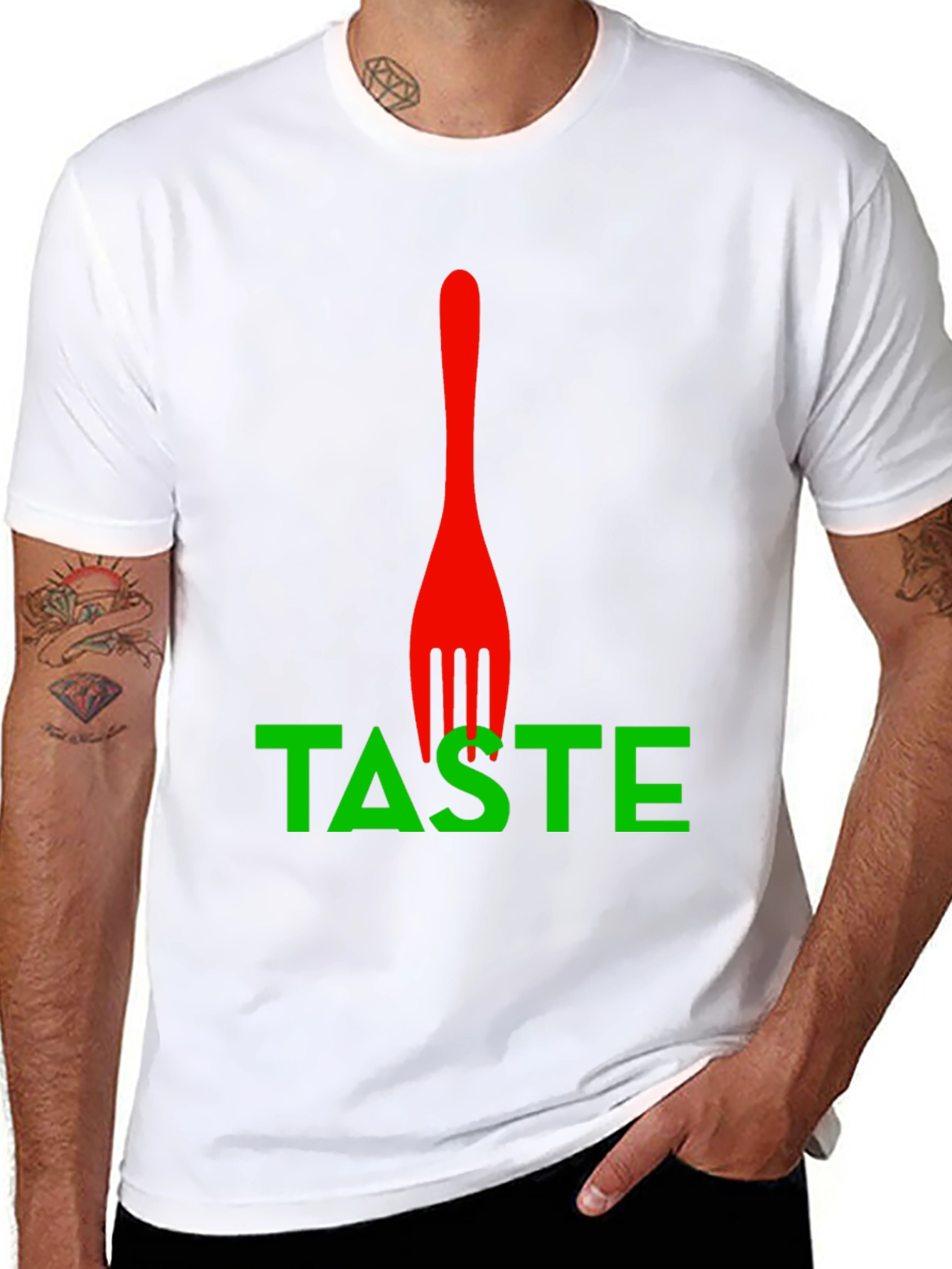 Taste Graphic Tee - Foodie T-Shirt