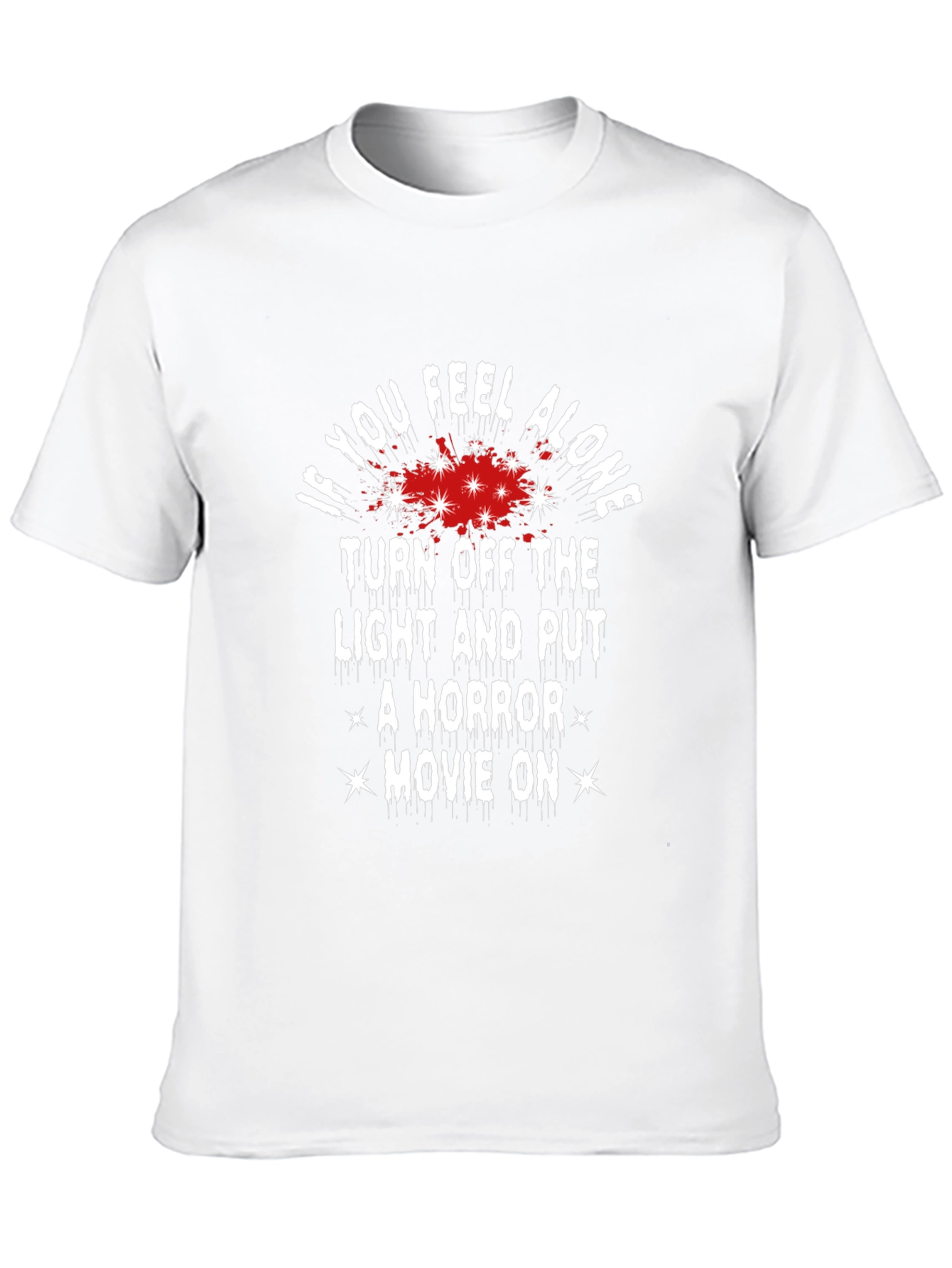Horror Movie Graphic T-Shirt