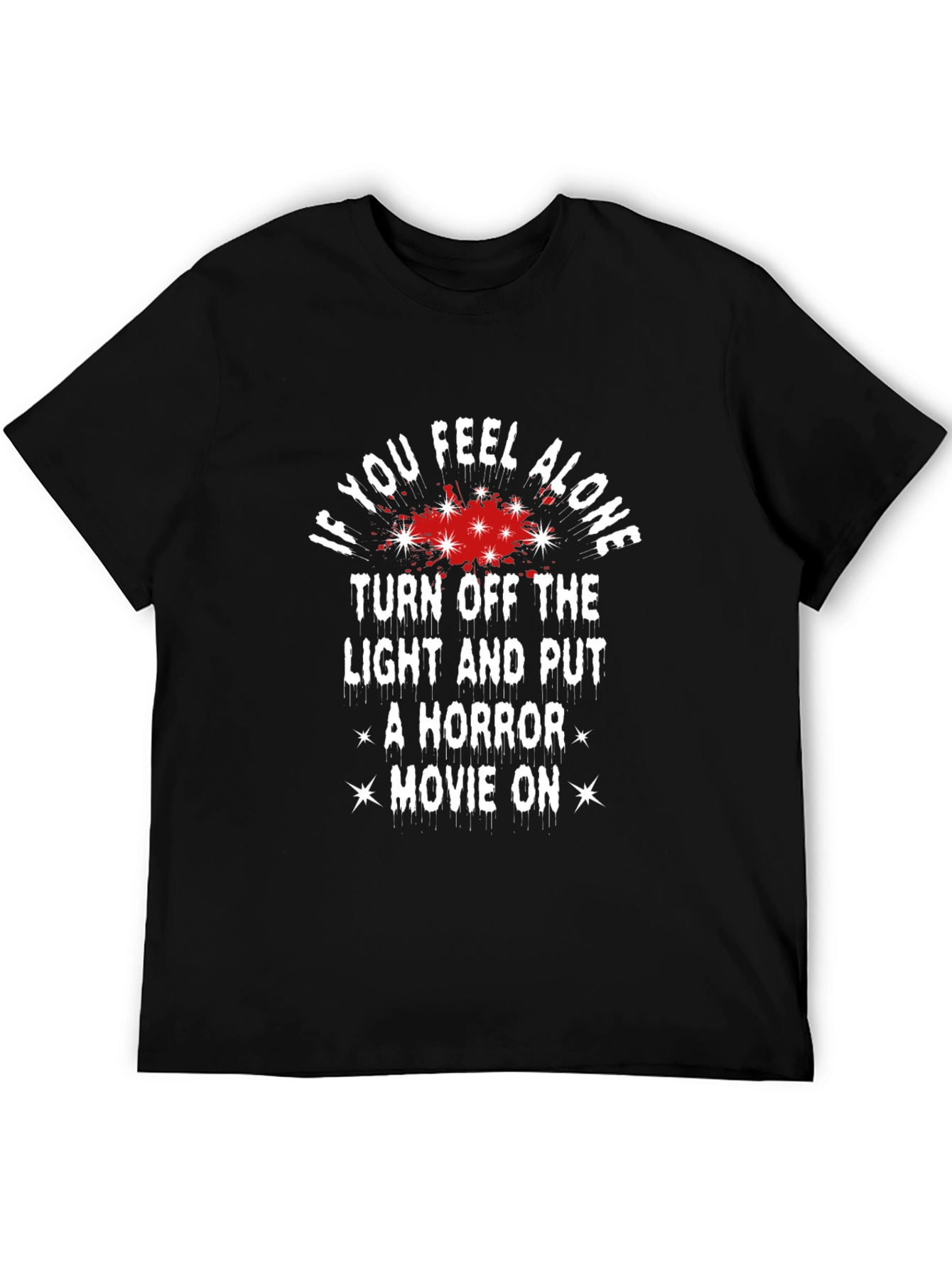 Horror Movie Graphic T-Shirt