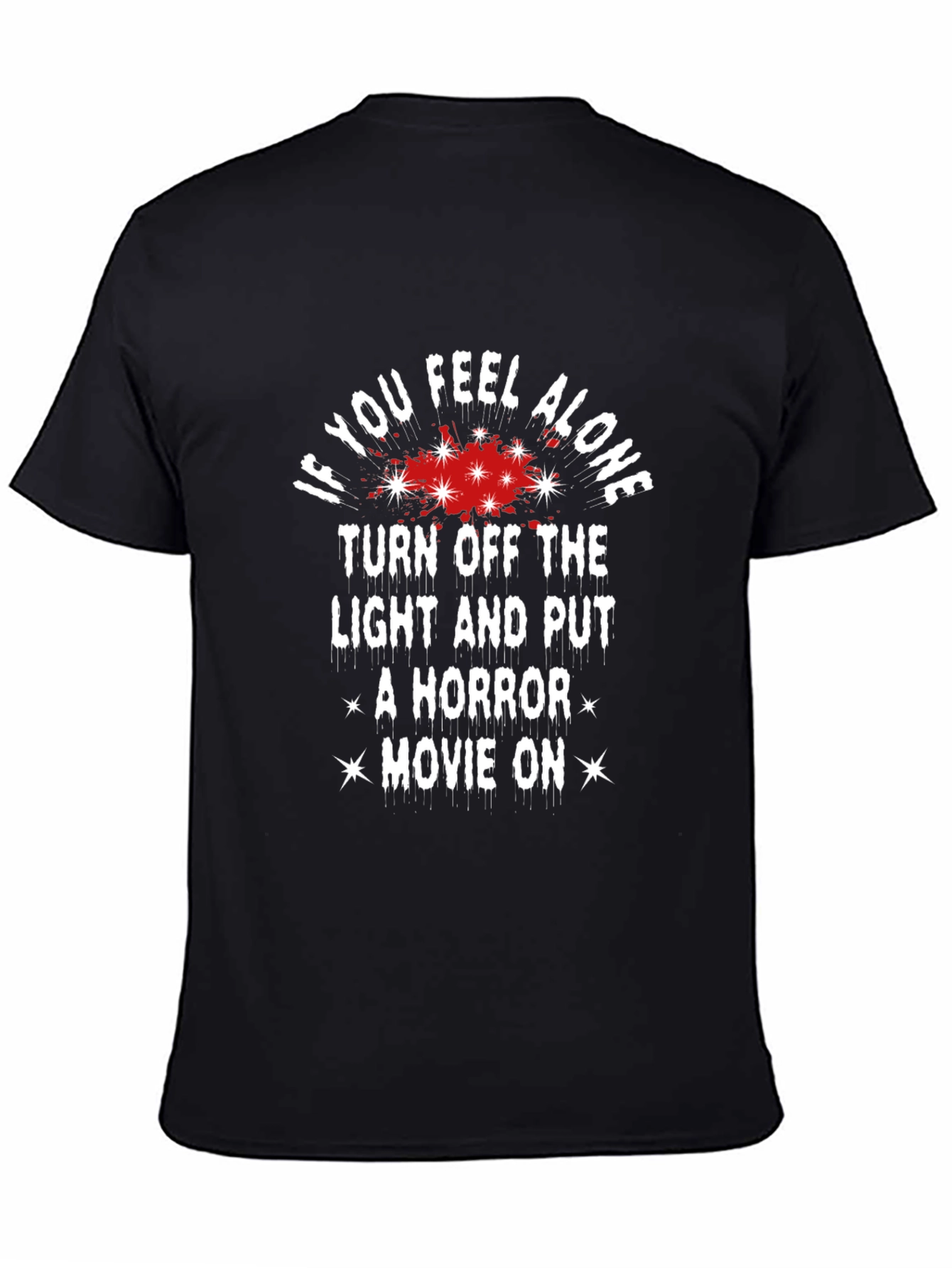 Horror Movie Graphic T-Shirt