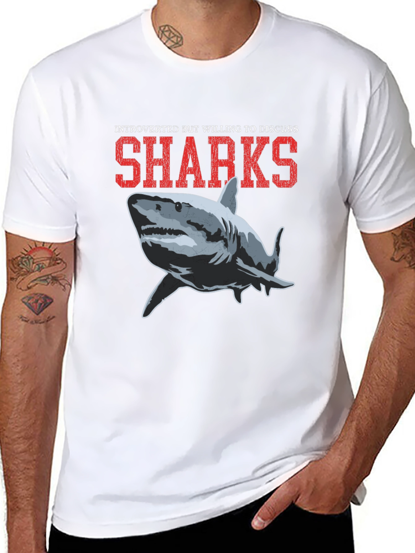 Introverted Shark Lover Tee