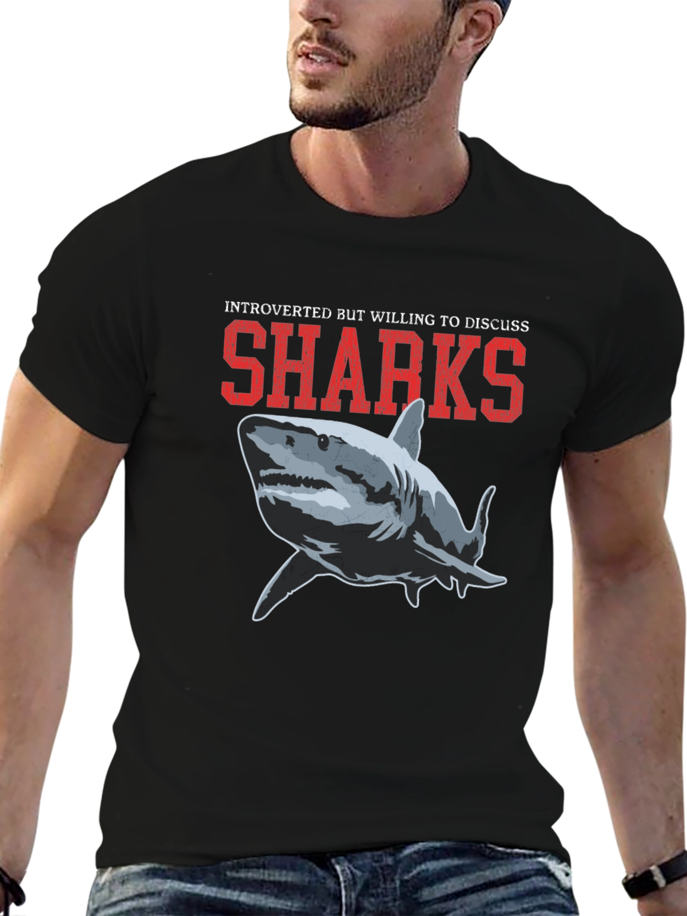 Introverted Shark Lover Tee