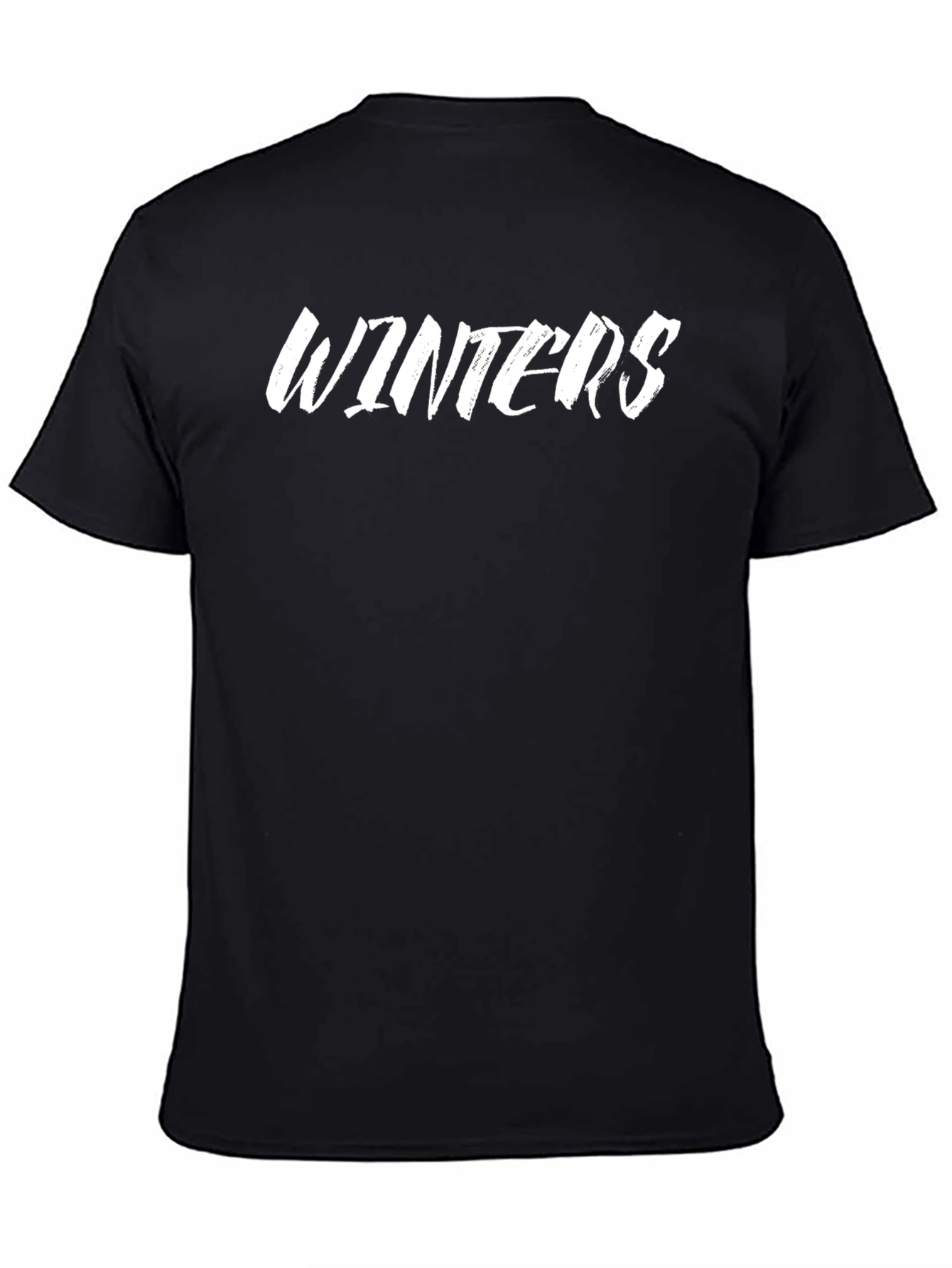 Winters Black Graphic Tee
