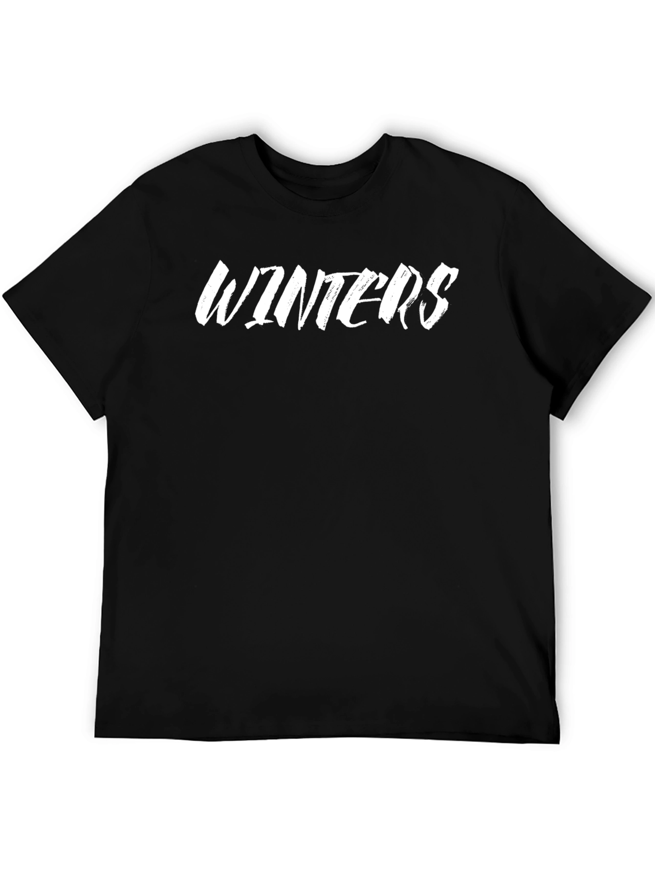 Winters Black Graphic Tee