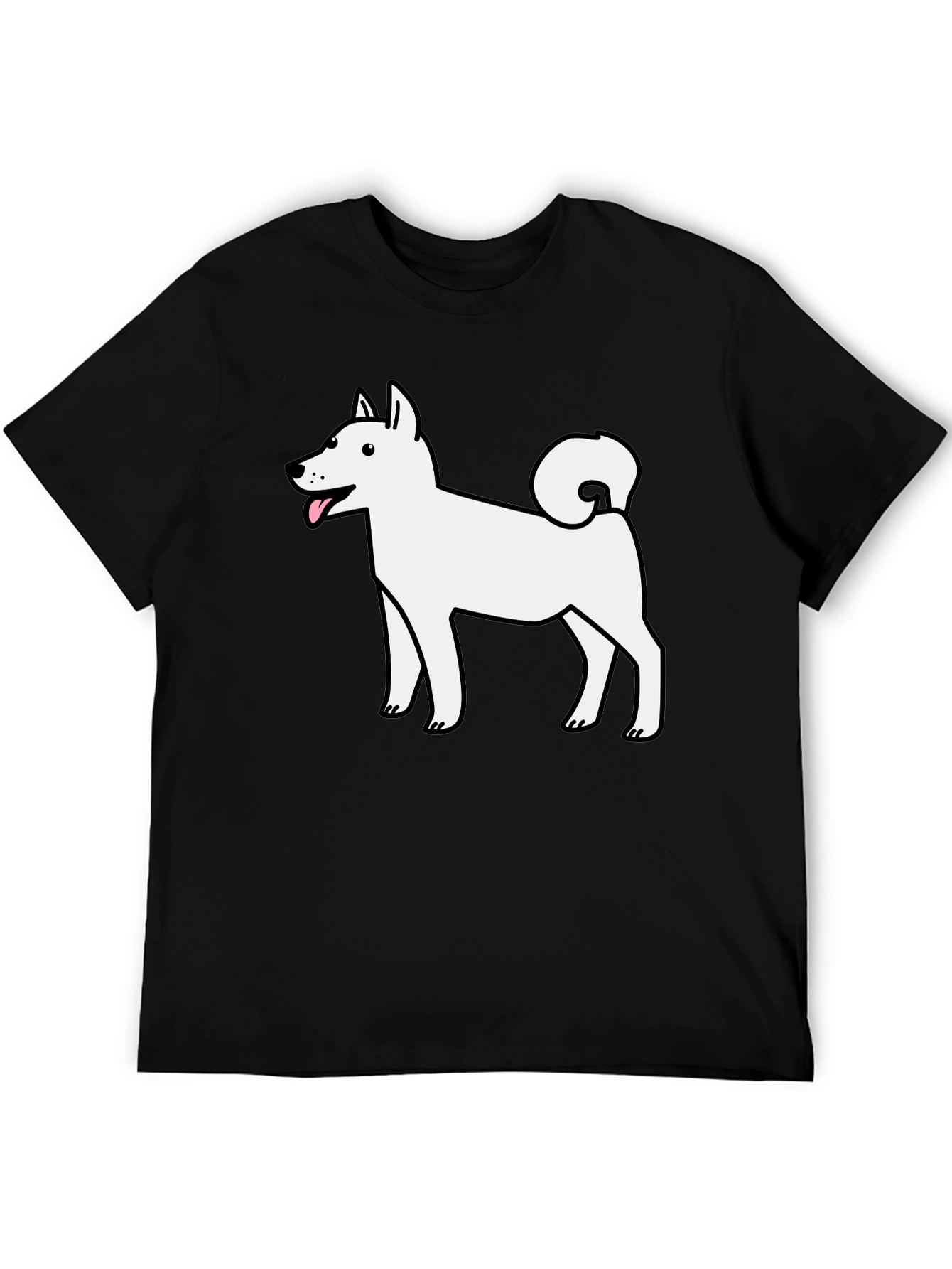 Dog Graphic Tee - Cute Cartoon Design
