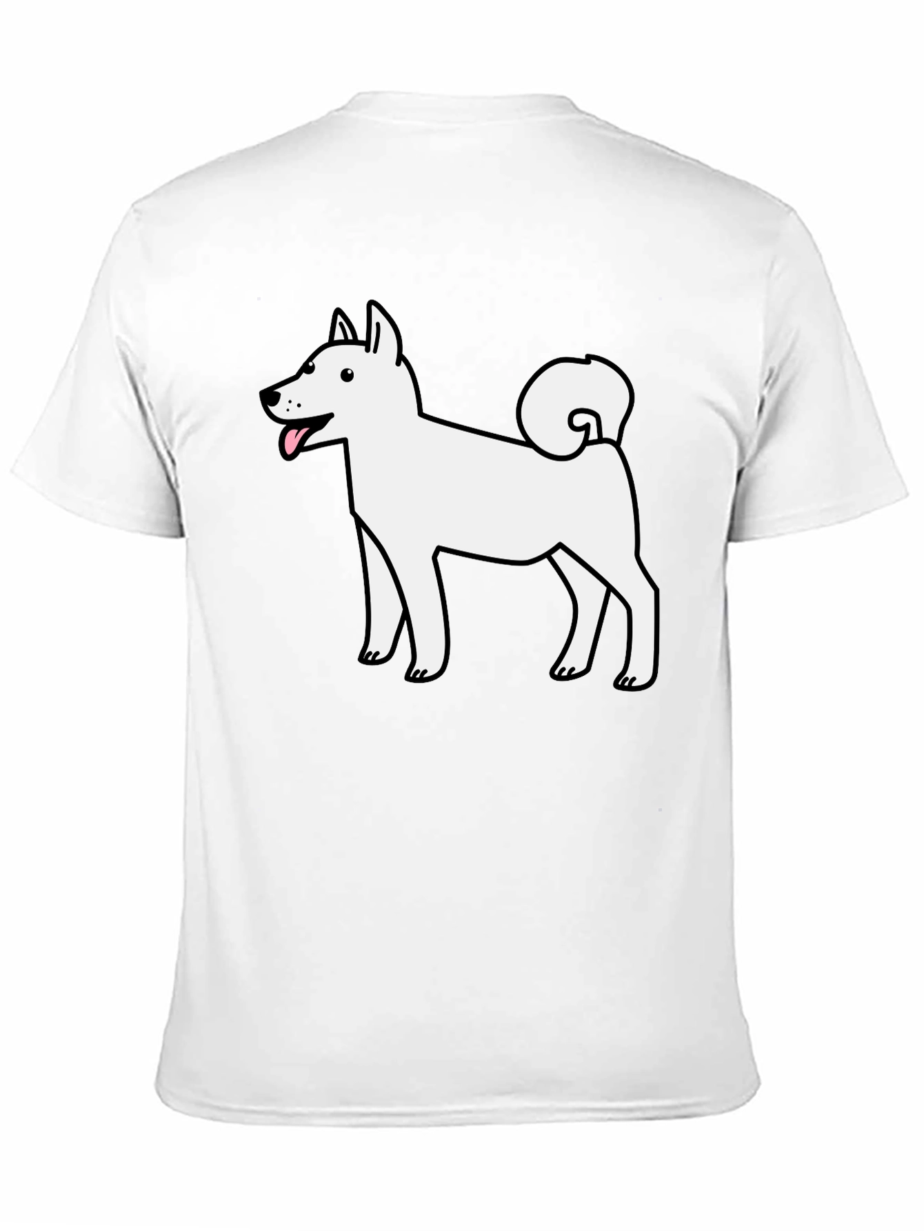 Dog Graphic Tee - Cute Cartoon Design