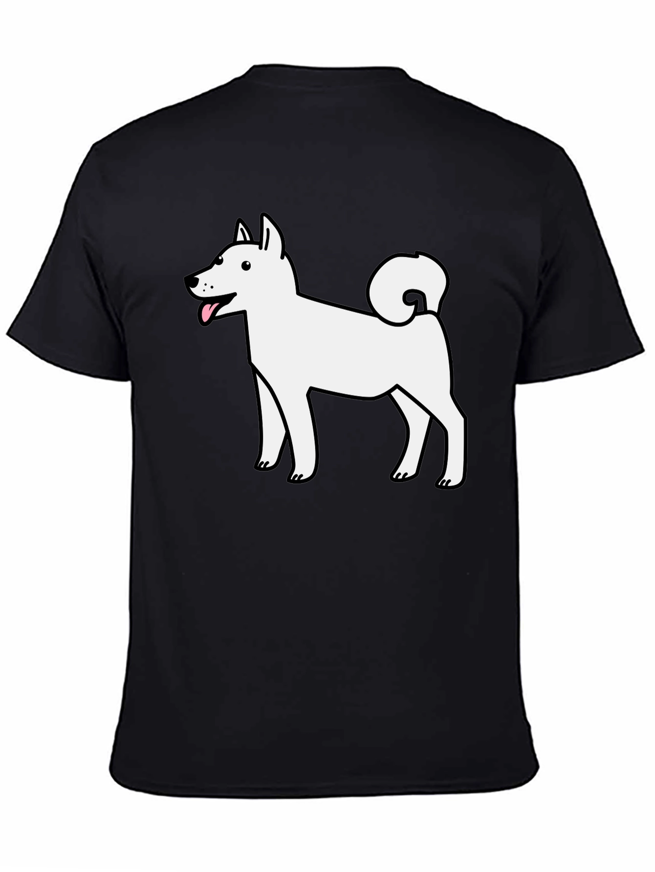 Dog Graphic Tee - Cute Cartoon Design