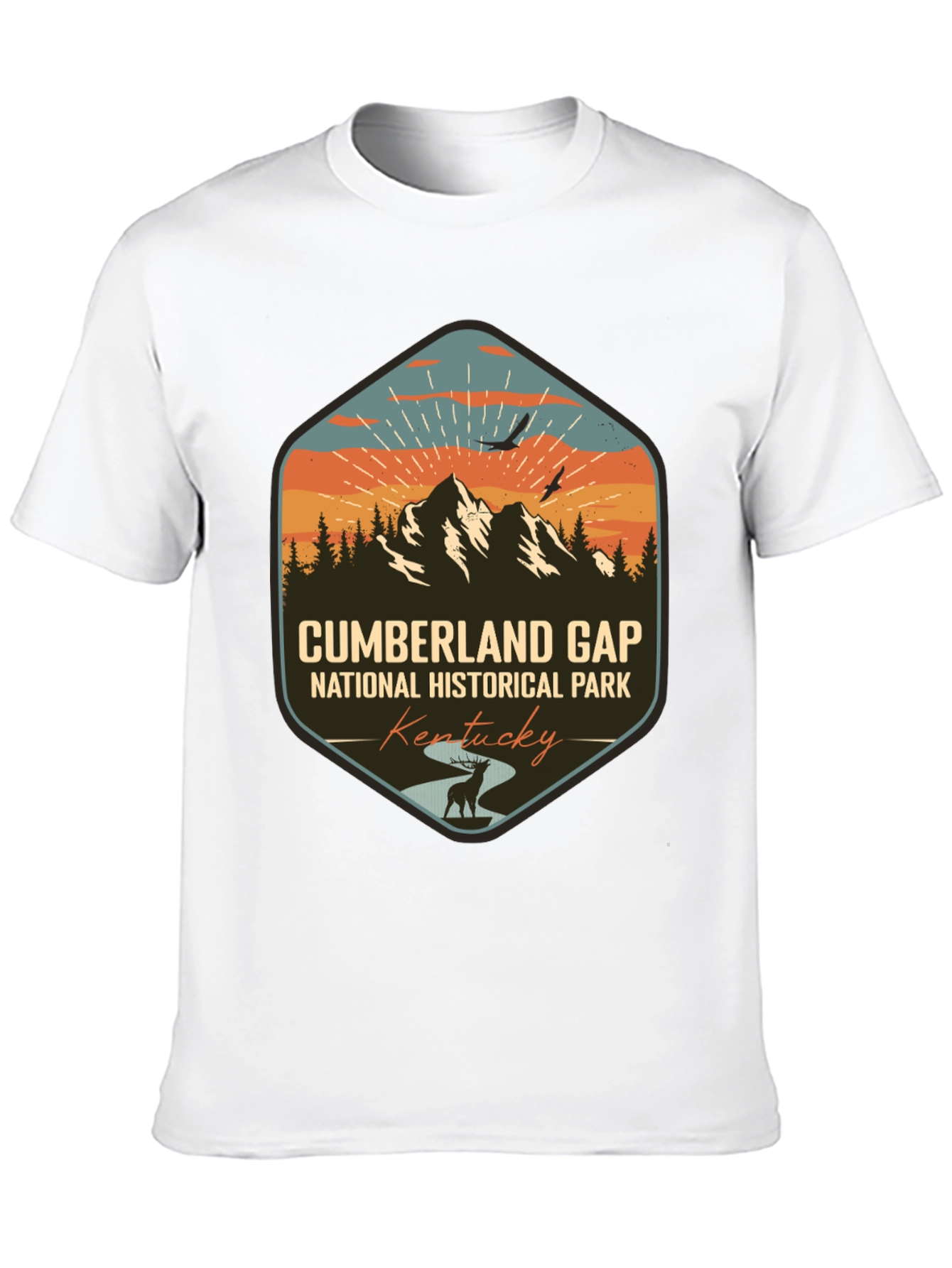 Cumberland Gap National Park Black T-Shirt