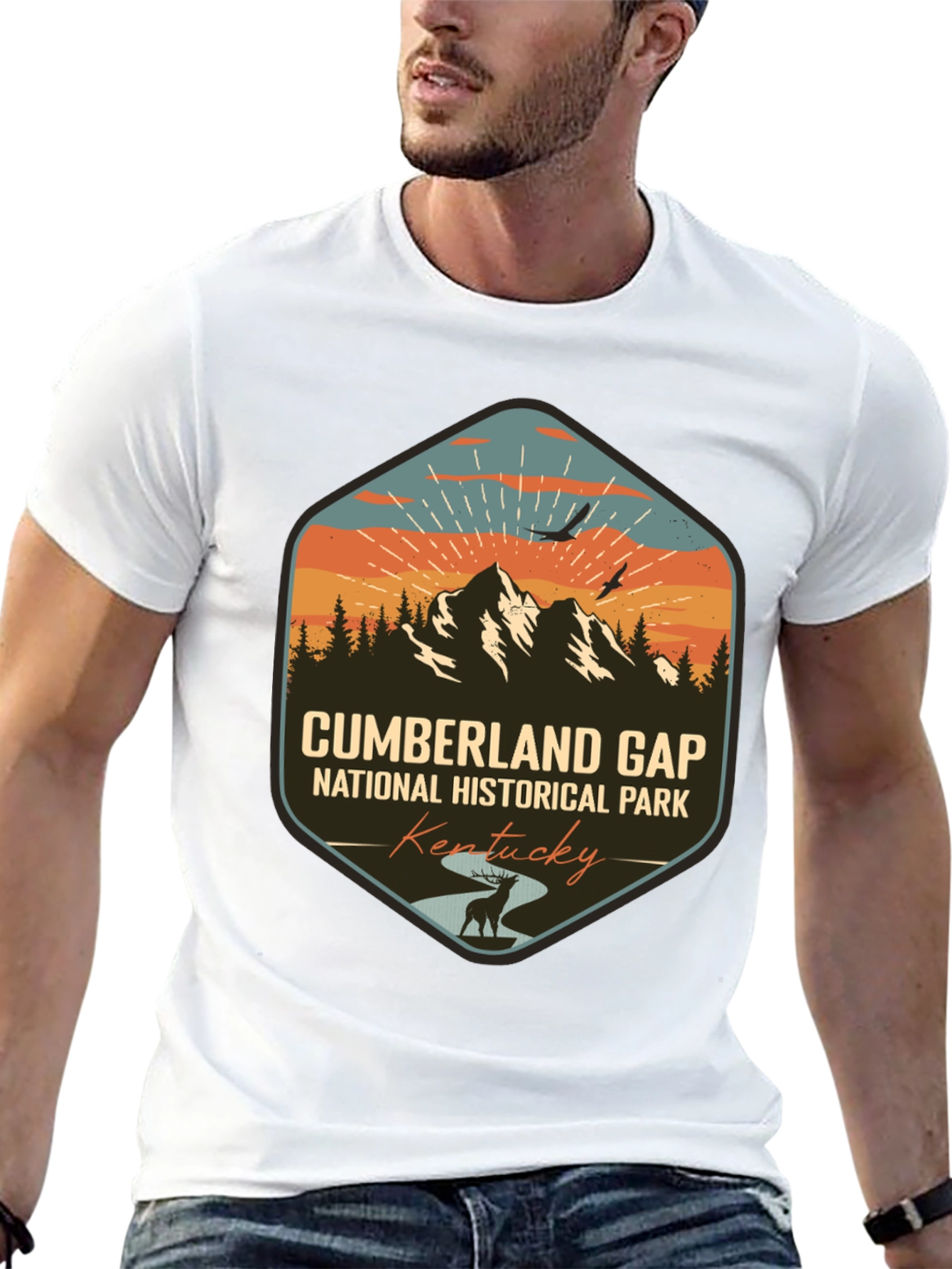 Cumberland Gap National Park Black T-Shirt
